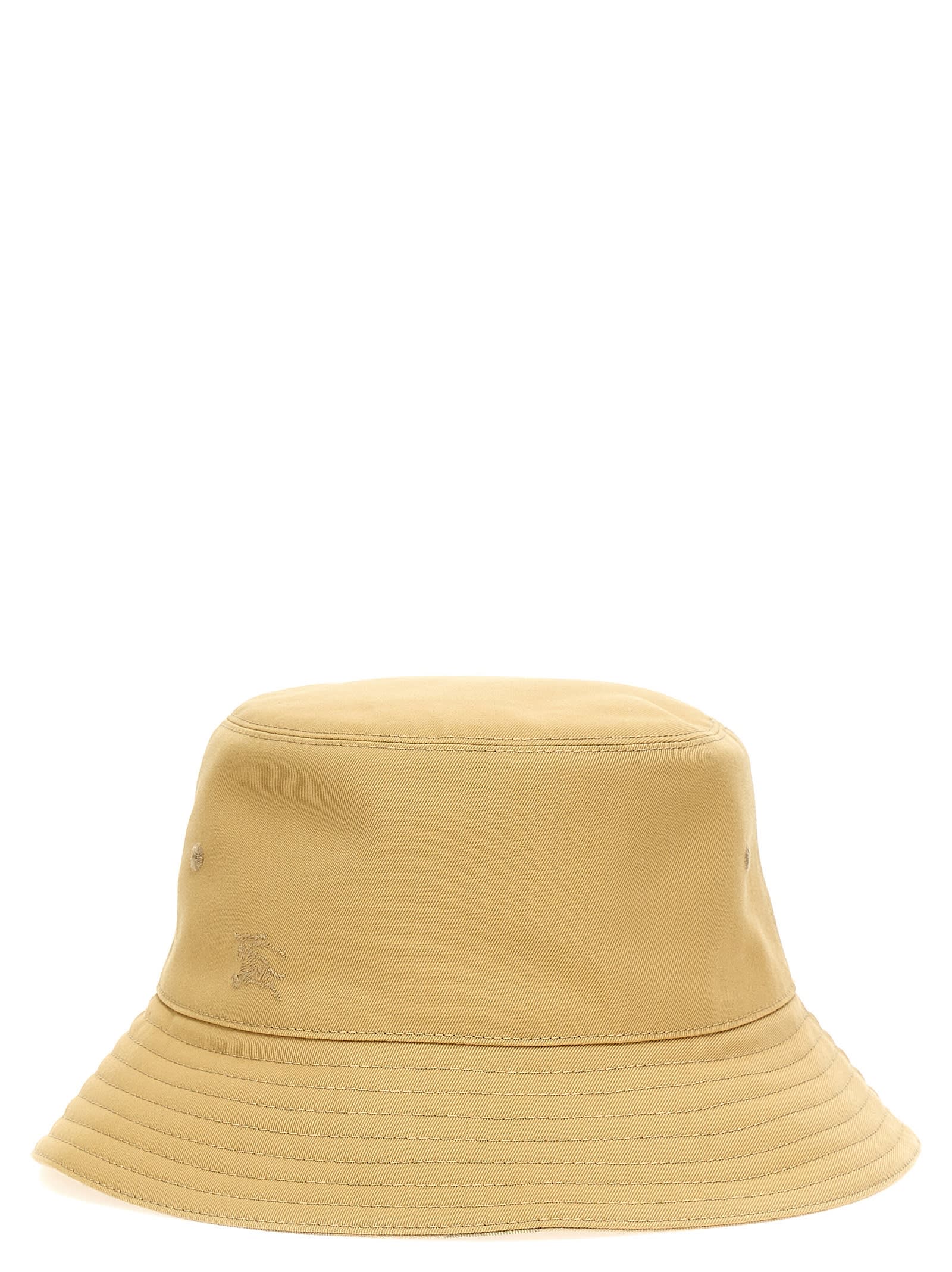 Shop Burberry Reversible Bucket Hat In Beige