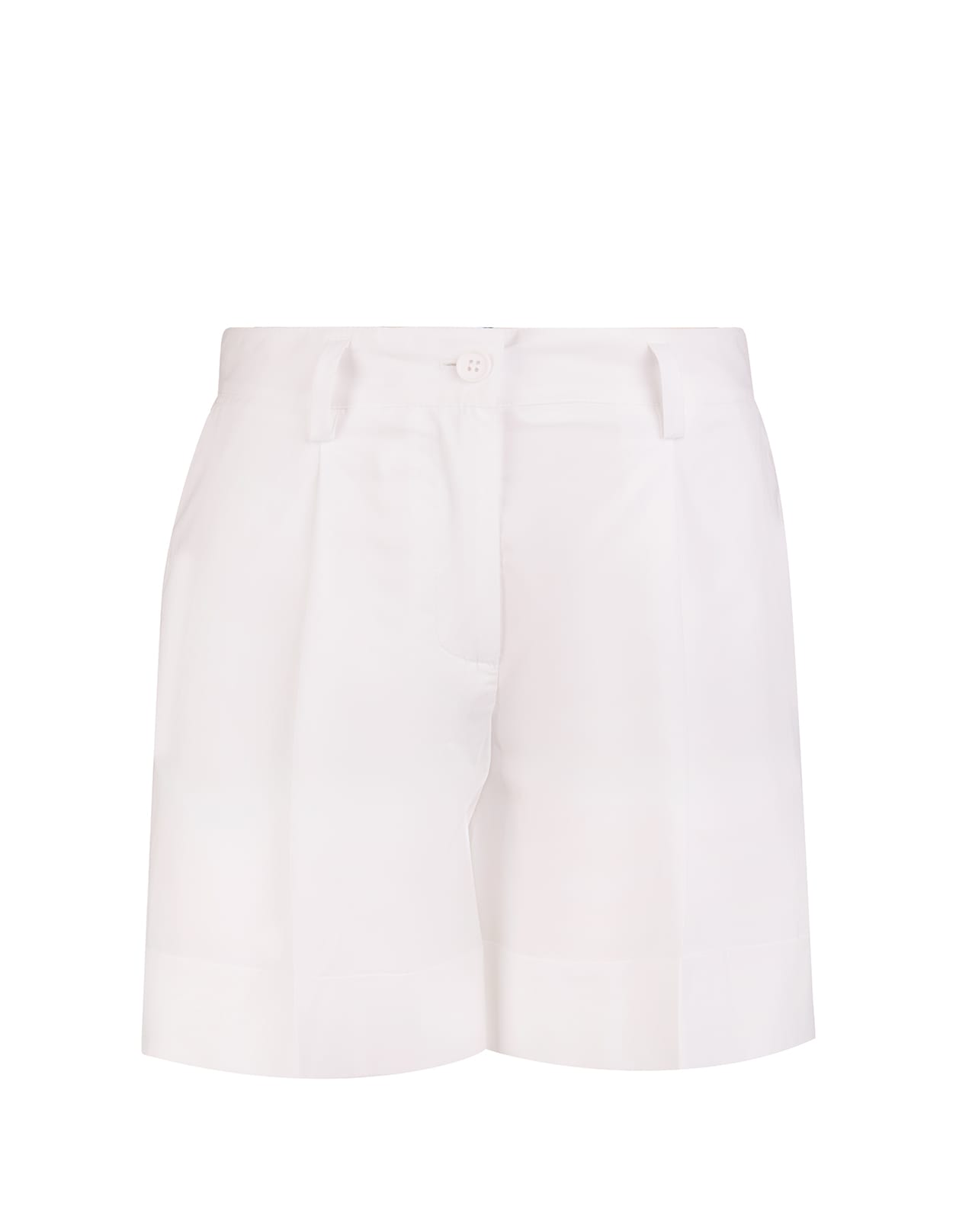 Parosh White Canyox Shorts