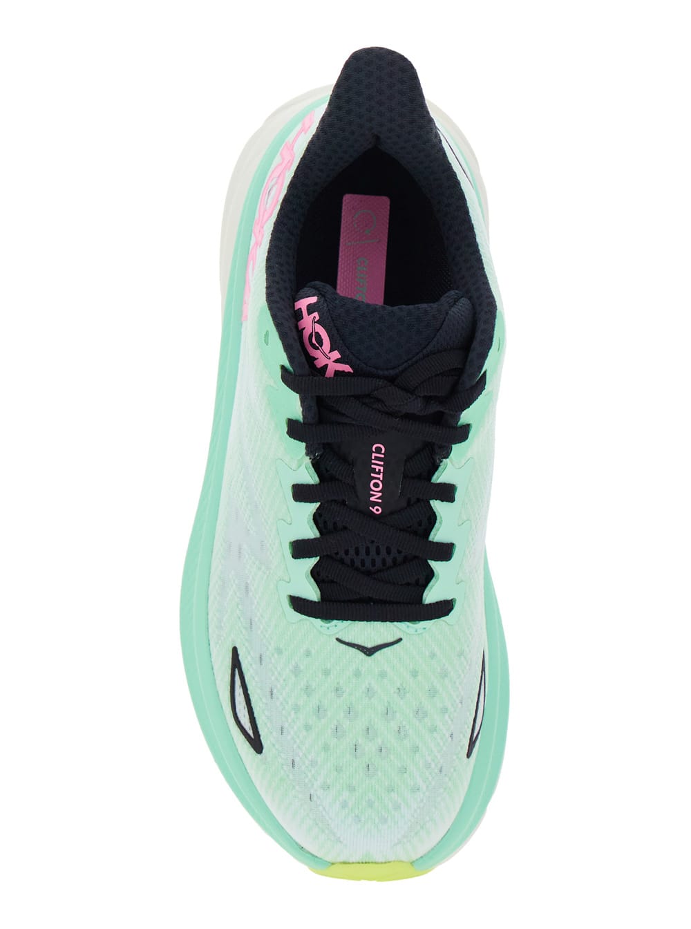 Hoka Low Top Sneakers With Mesh Upper And Rubber Outsole In Multicolor