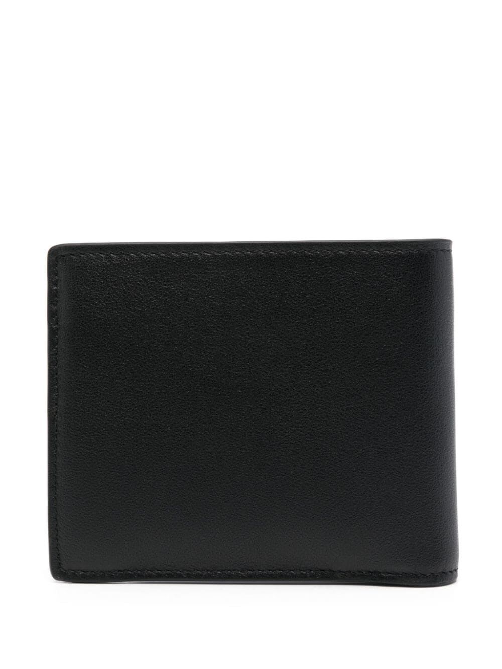 Shop Versace Wallet With Coin Calf In P Black Palladium