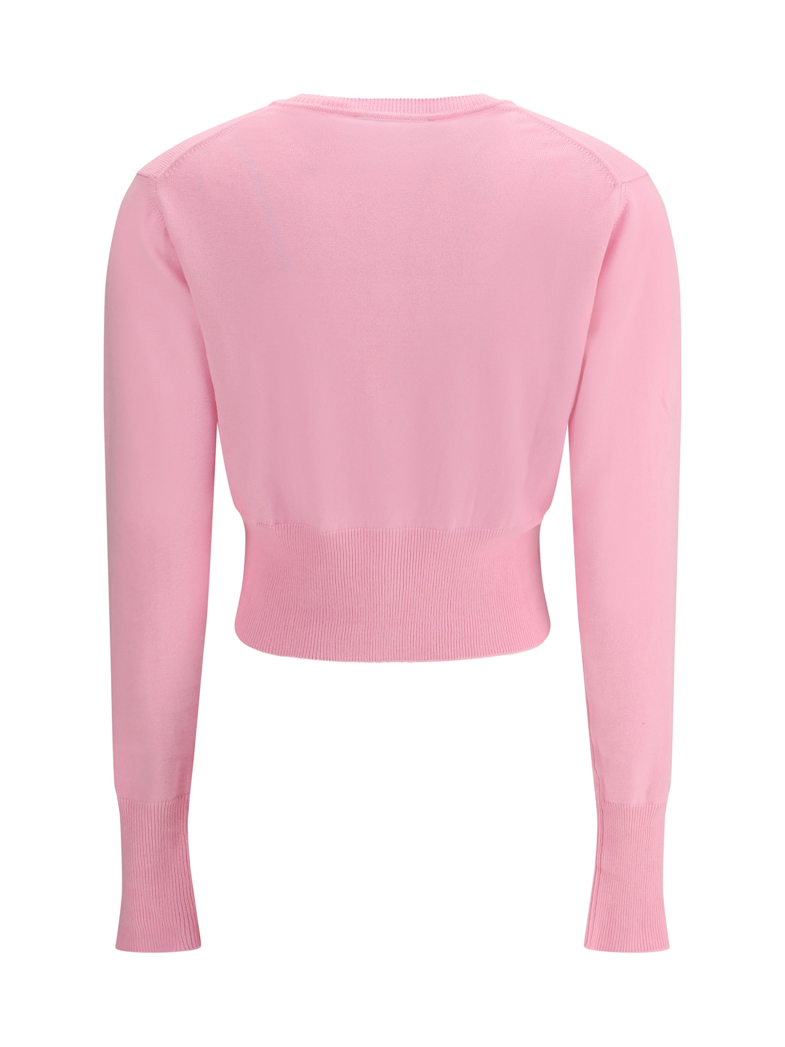 Vivienne Westwood Bea Cropped Cardi In Pink