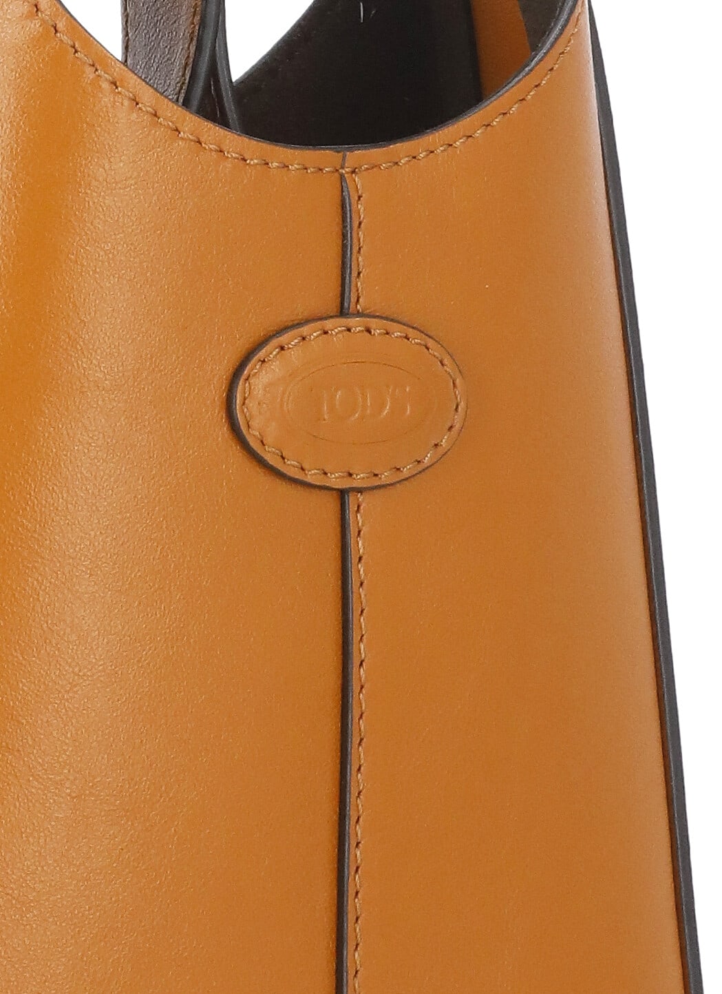 Shop Tod's Micro Hobo Bag In Orange