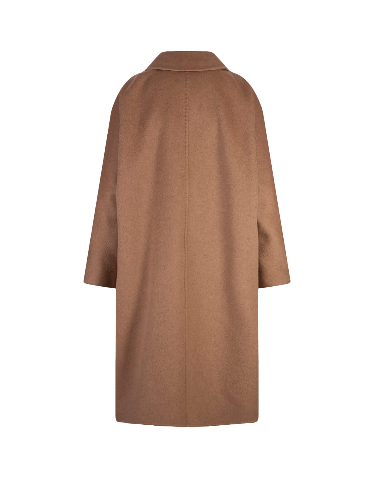 Shop Max Mara Camel Valle Coat In Brown