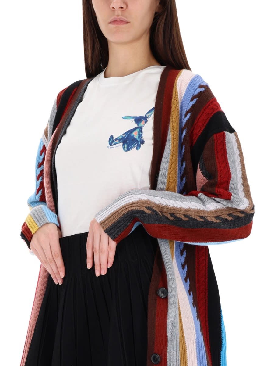 Paul Smith "toy Bunny" T-shirt In White