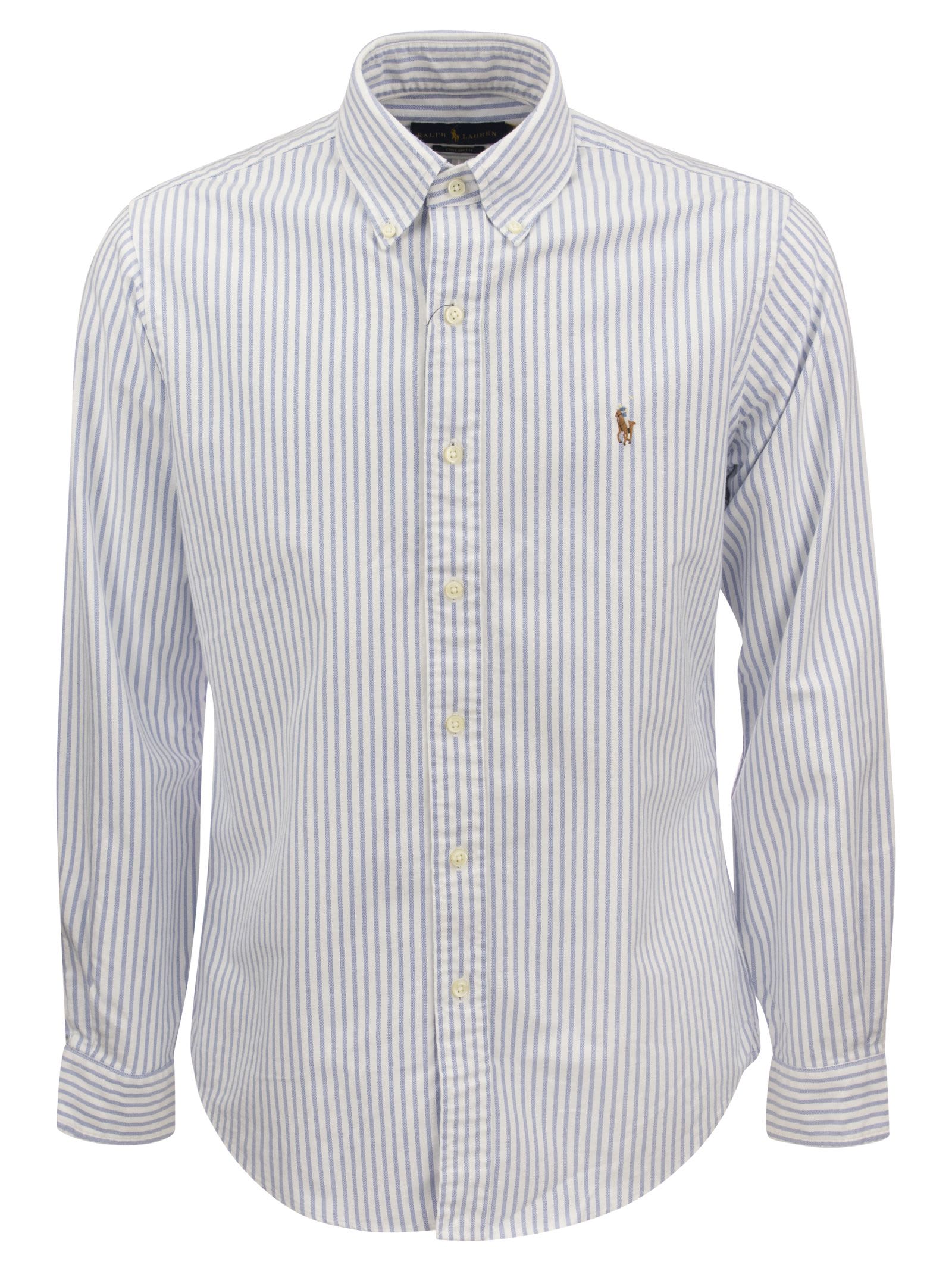 Polo Ralph Lauren Custom-fit Striped Oxford Shirt