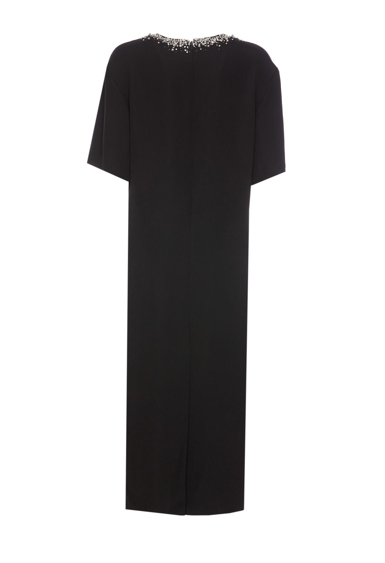 Gucci Women Crystals Dress In Black