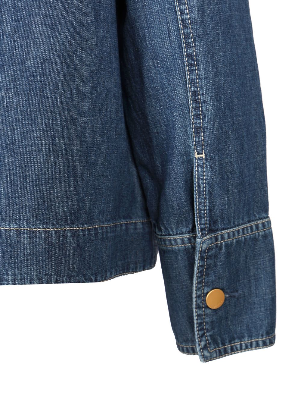 's Max Mara Cotton Denim Jacket Jackets Blue