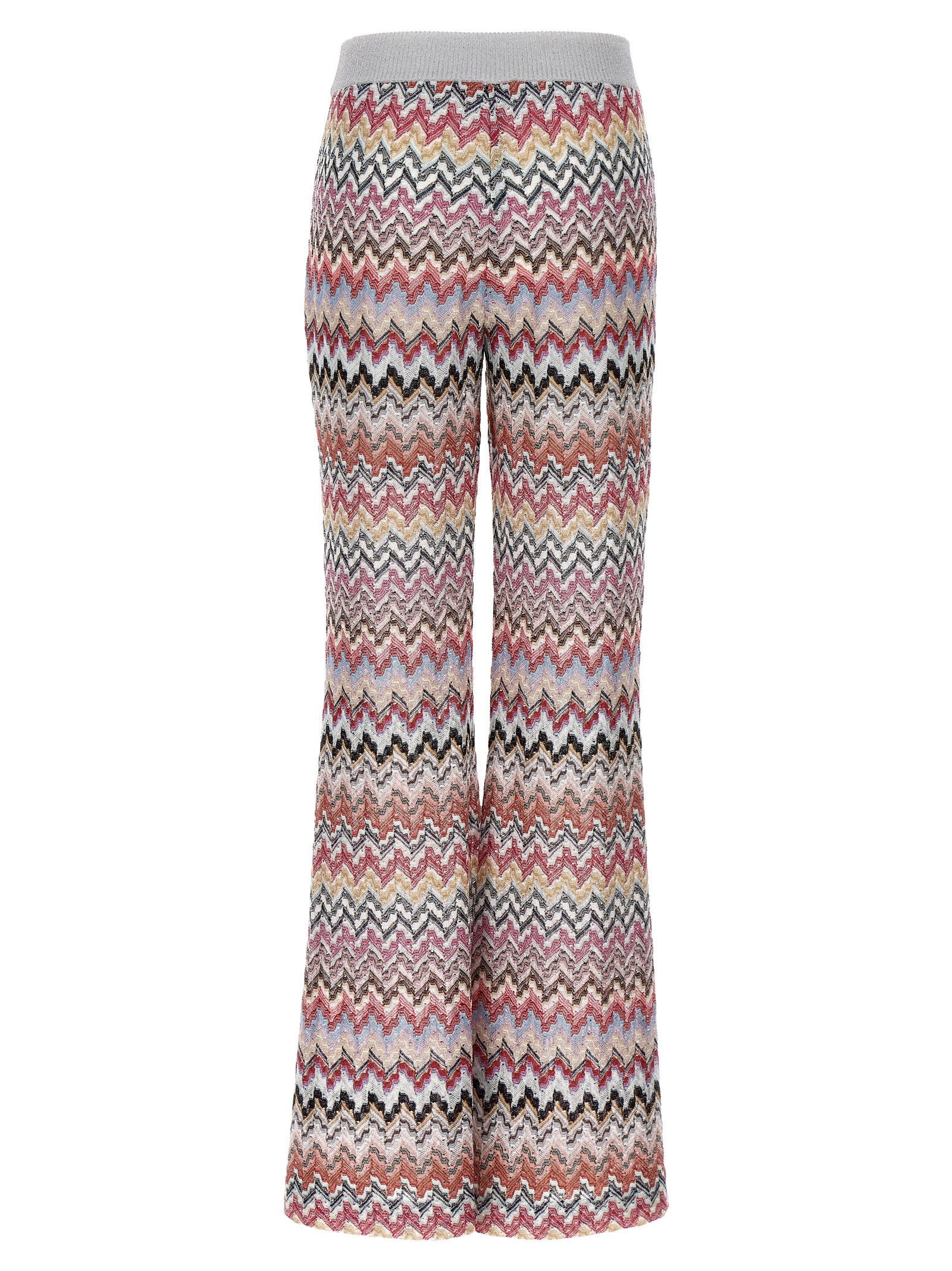 Shop Missoni Zigzag Pants In Multicolor
