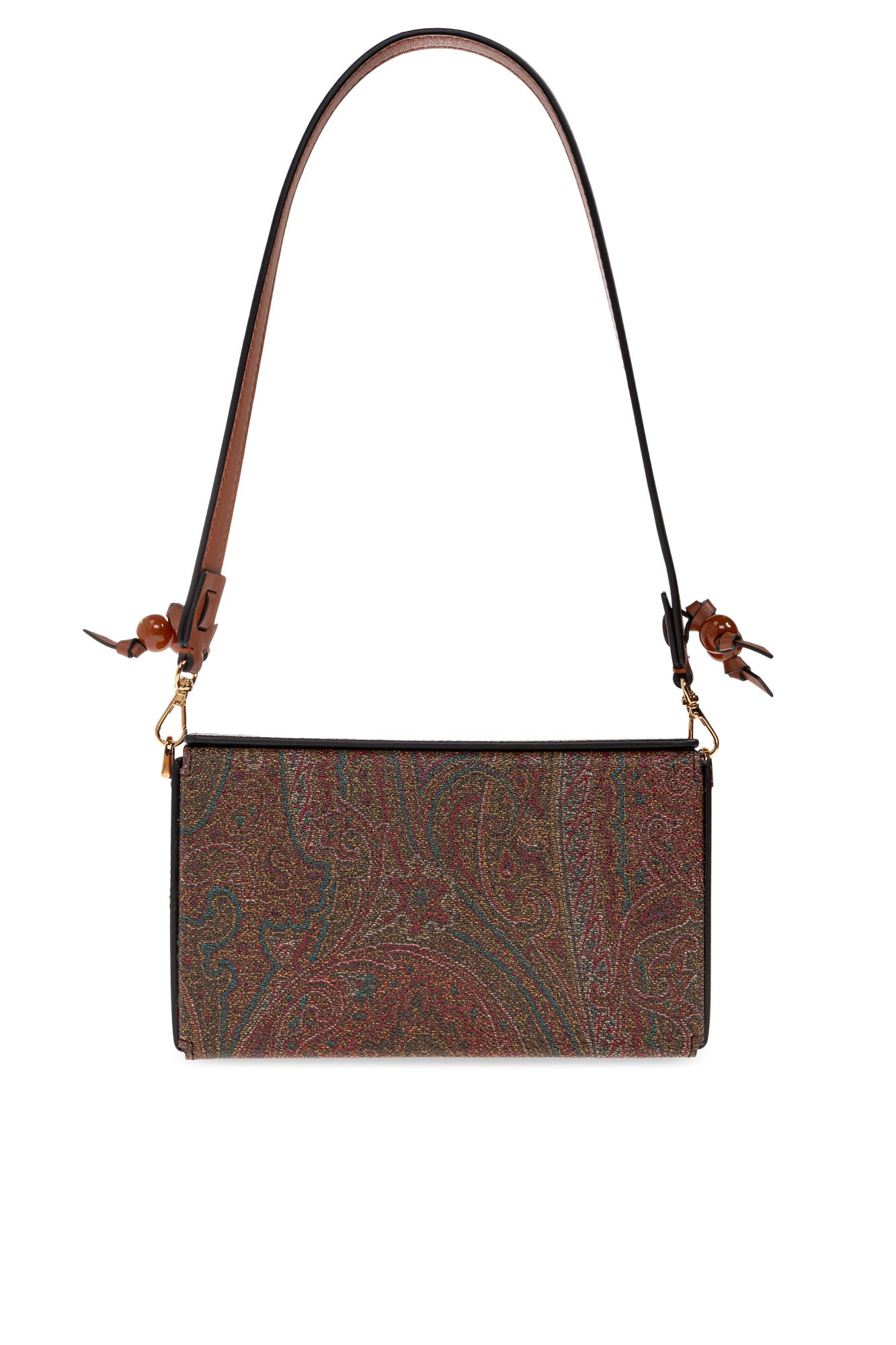 Etro Printed Fabric Arnica Shoulder Bag In Multi