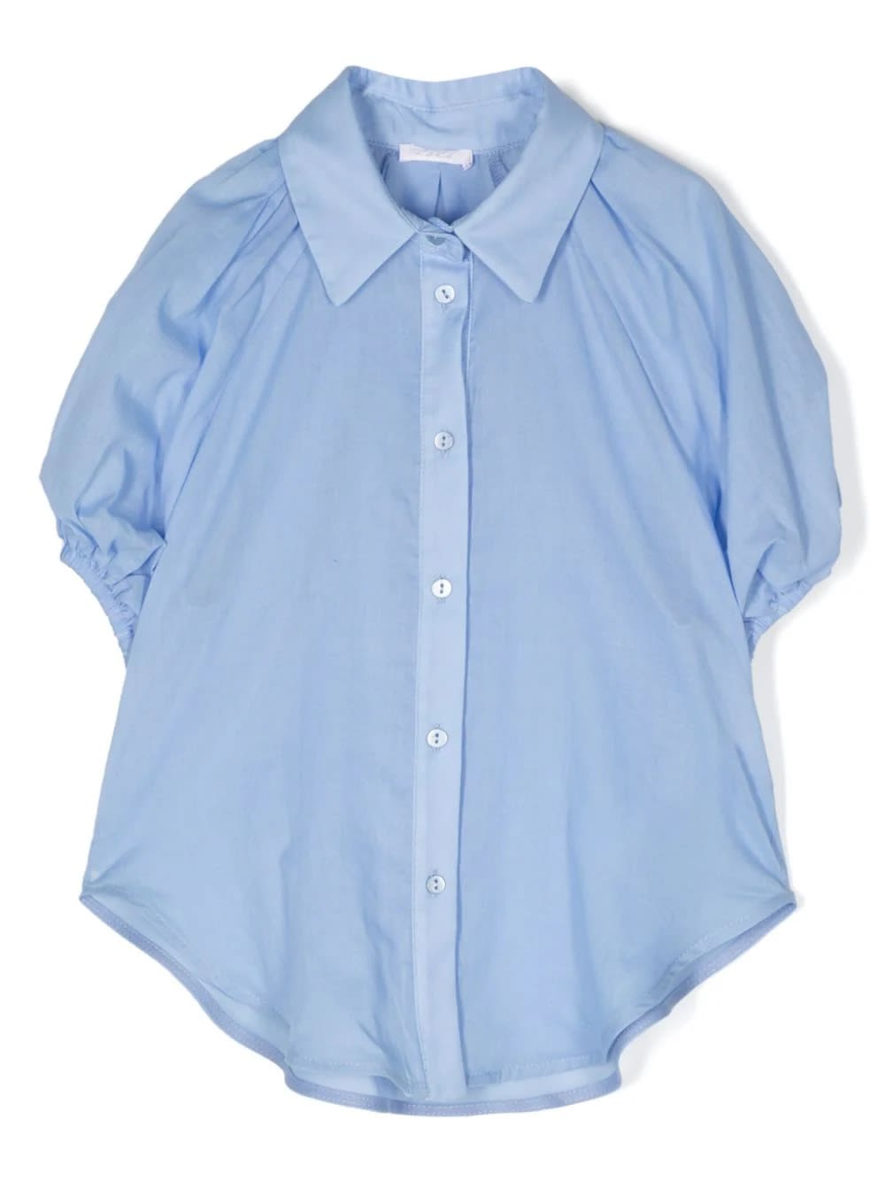 Miss Grant Kids' Camicia Con Maniche A Palloncino In Light Blue