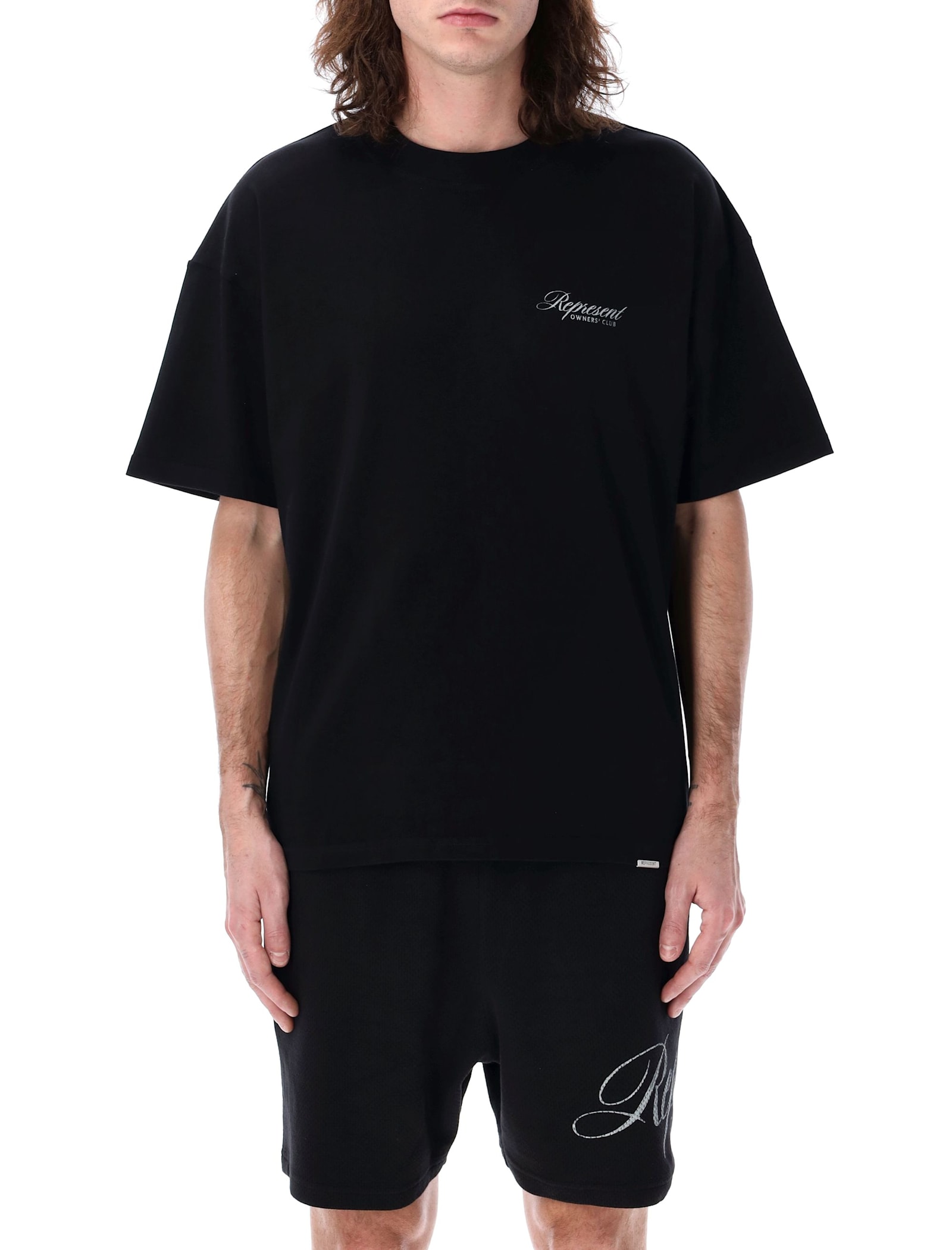 Represent Cotton T-shirt In Black
