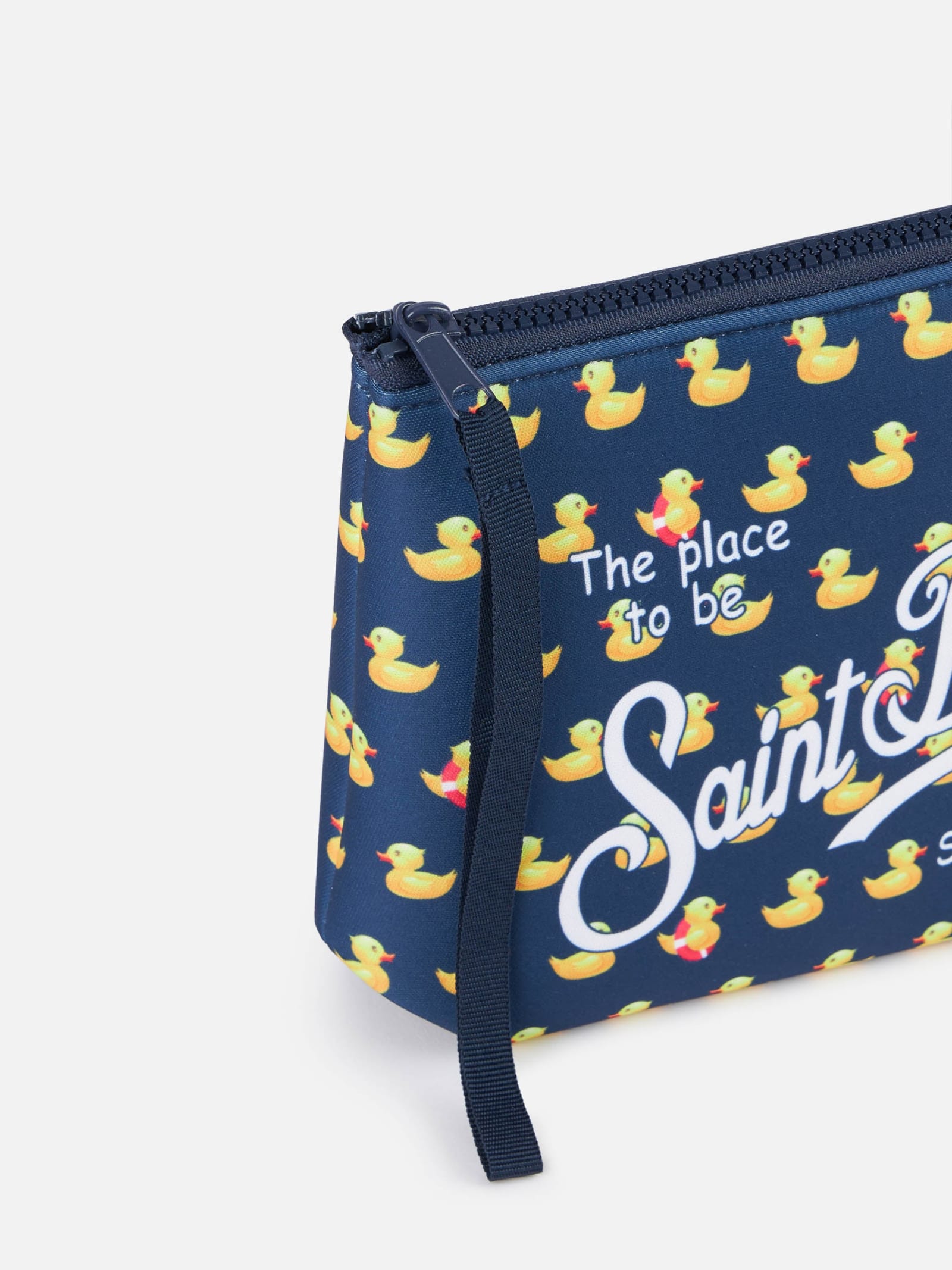 Mc2 Saint Barth Ducky Scuba Pochette Aline In Blue