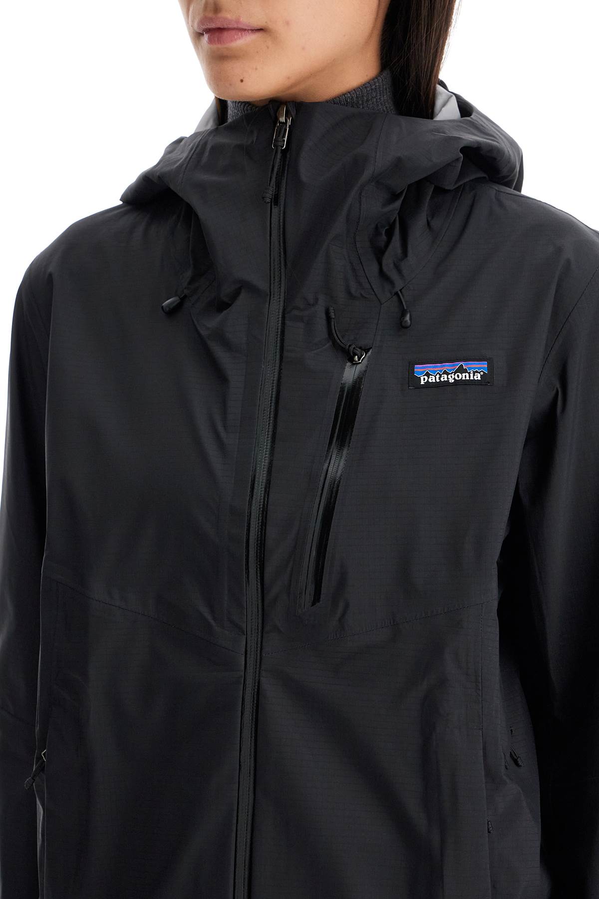 Shop Patagonia Water-repellent Granite Crest Jacket With In Black (black)