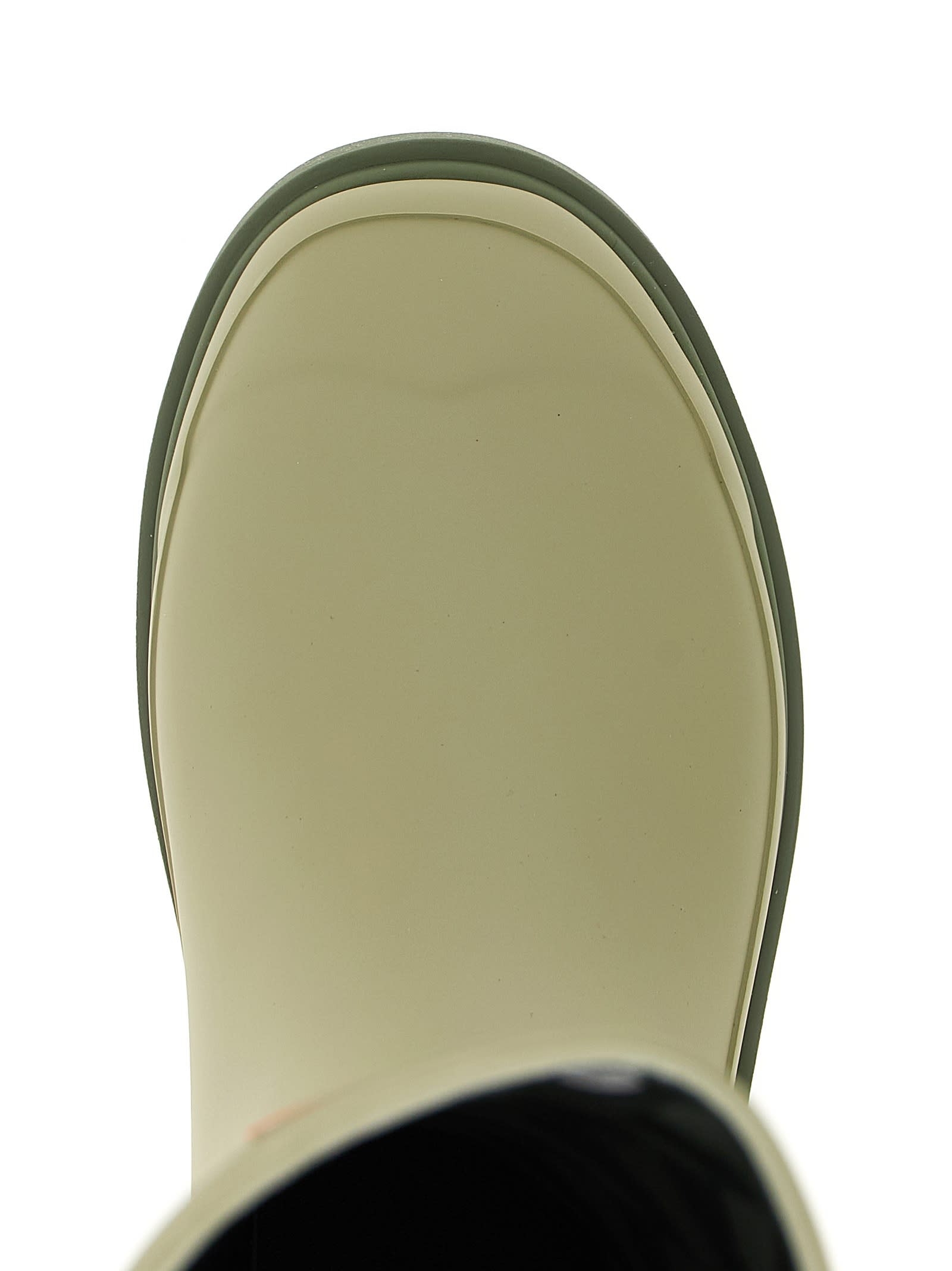 Maison Kitsuné X Hunter Downpour Boots In Green