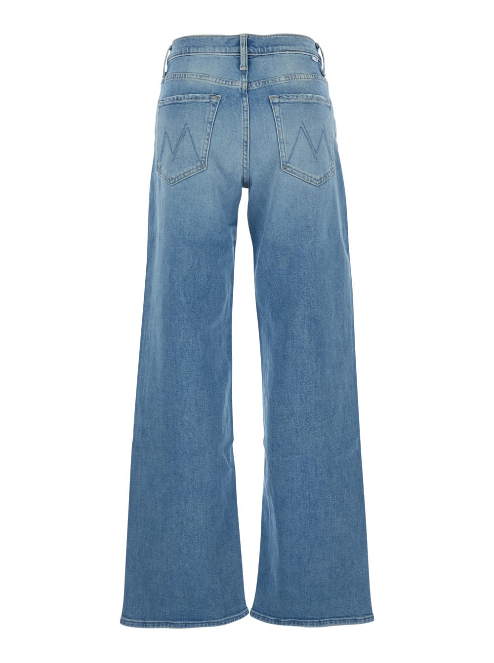 Mother The Spinner Zip Sneak Jeans In Blue