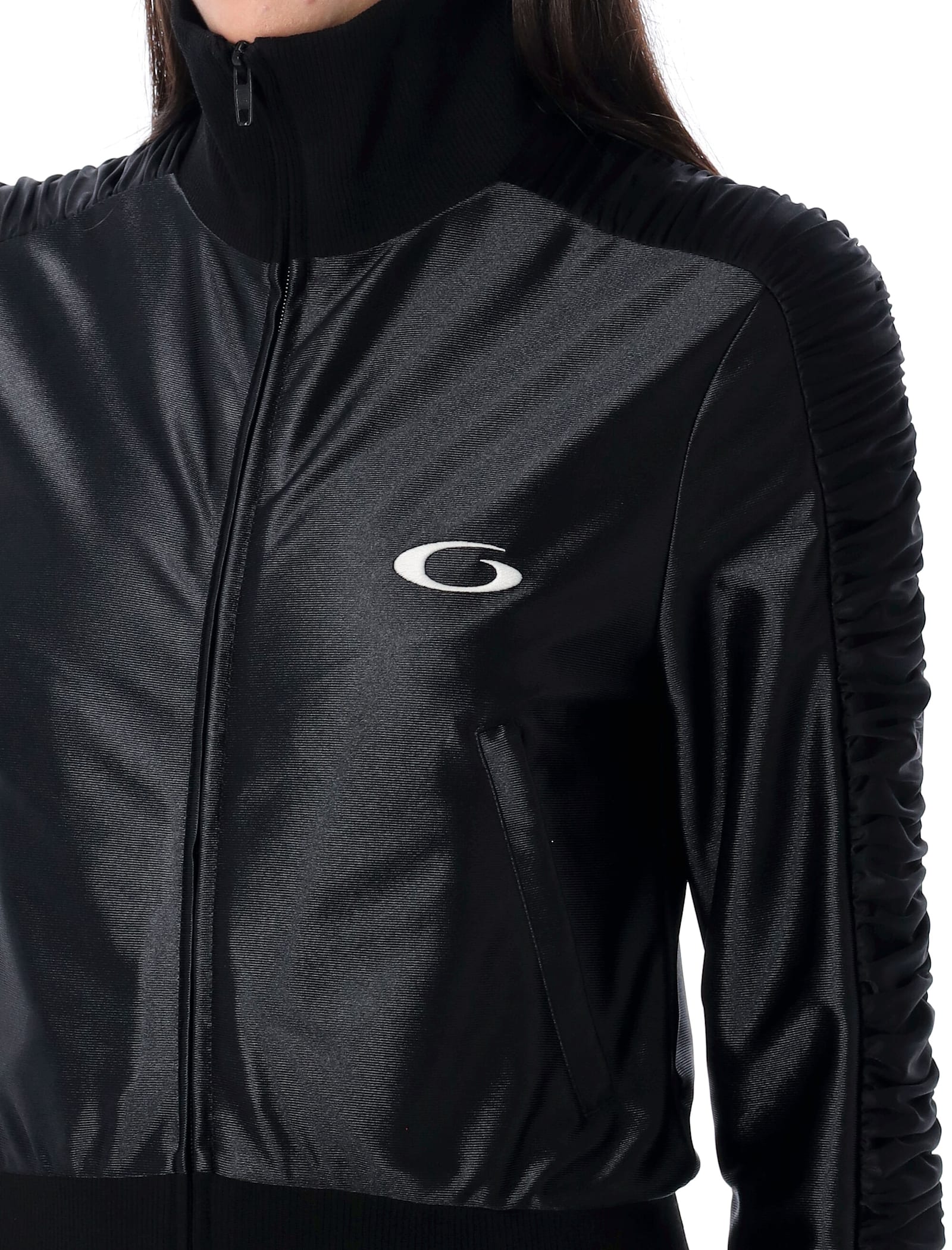 Balenciaga Tracksuit Jacket In Black