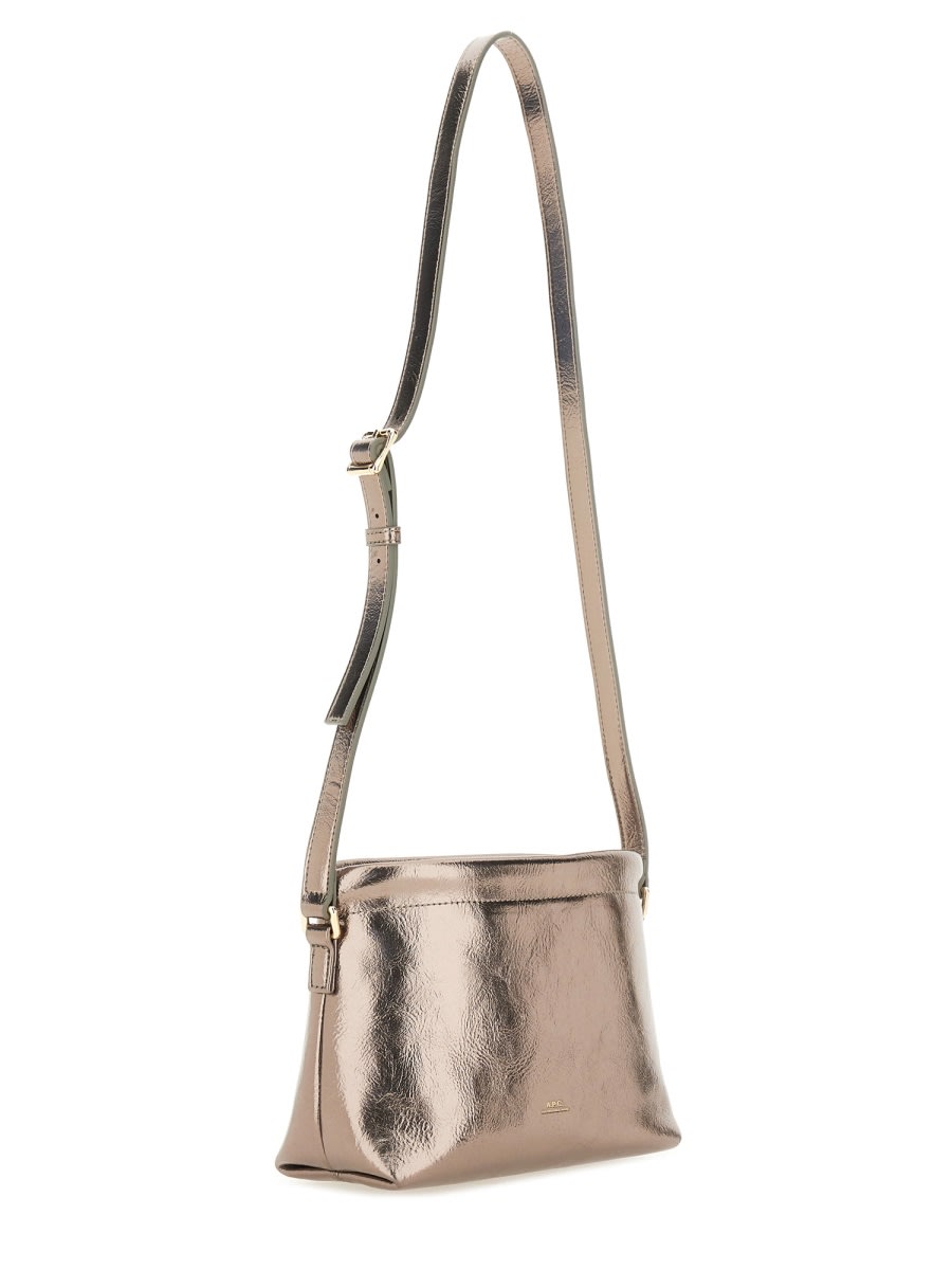 Apc Ninon Mini Shoulder Bag In Neutral