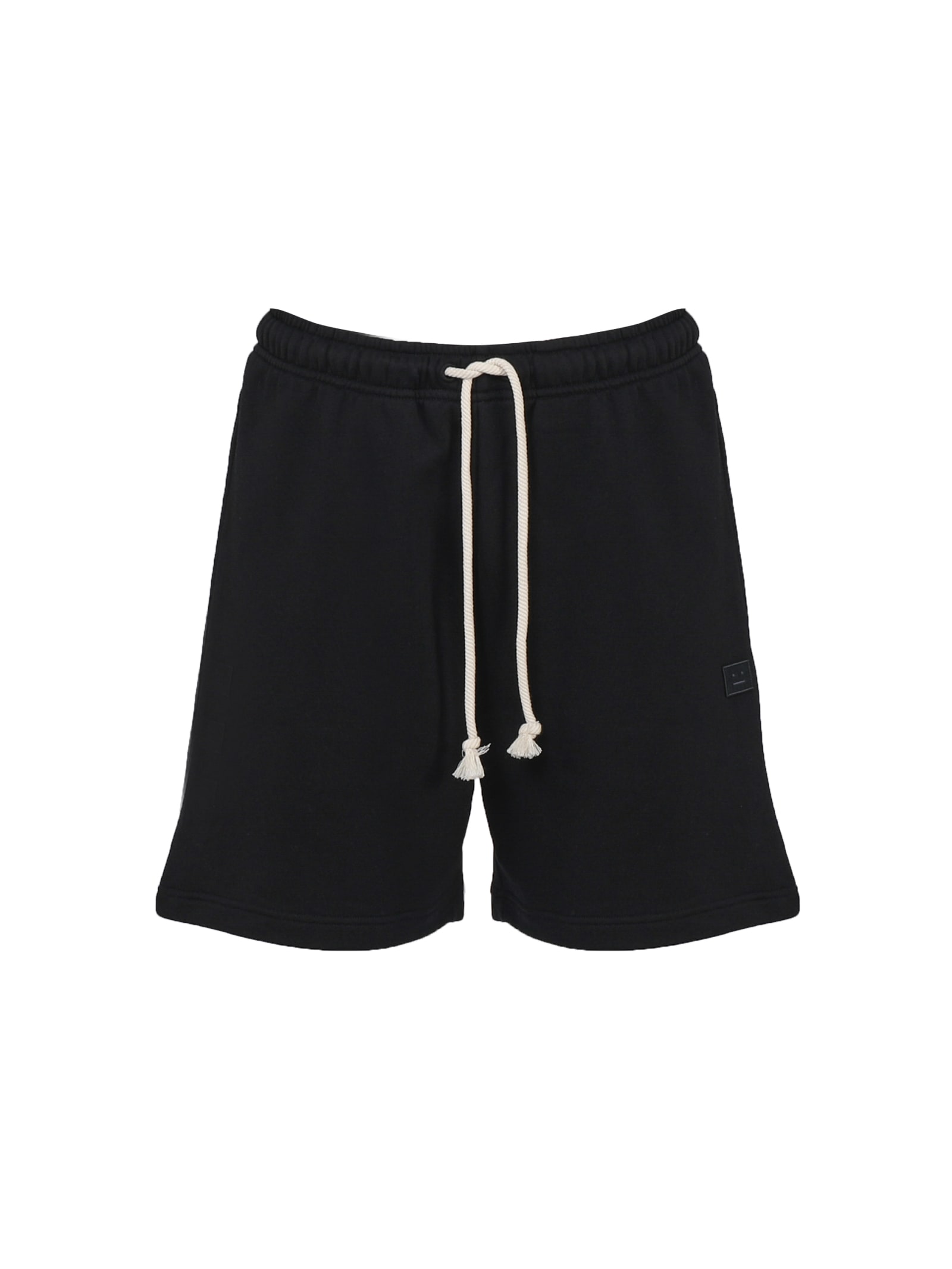 Acne Studios Cotton Shorts With Drawstrings