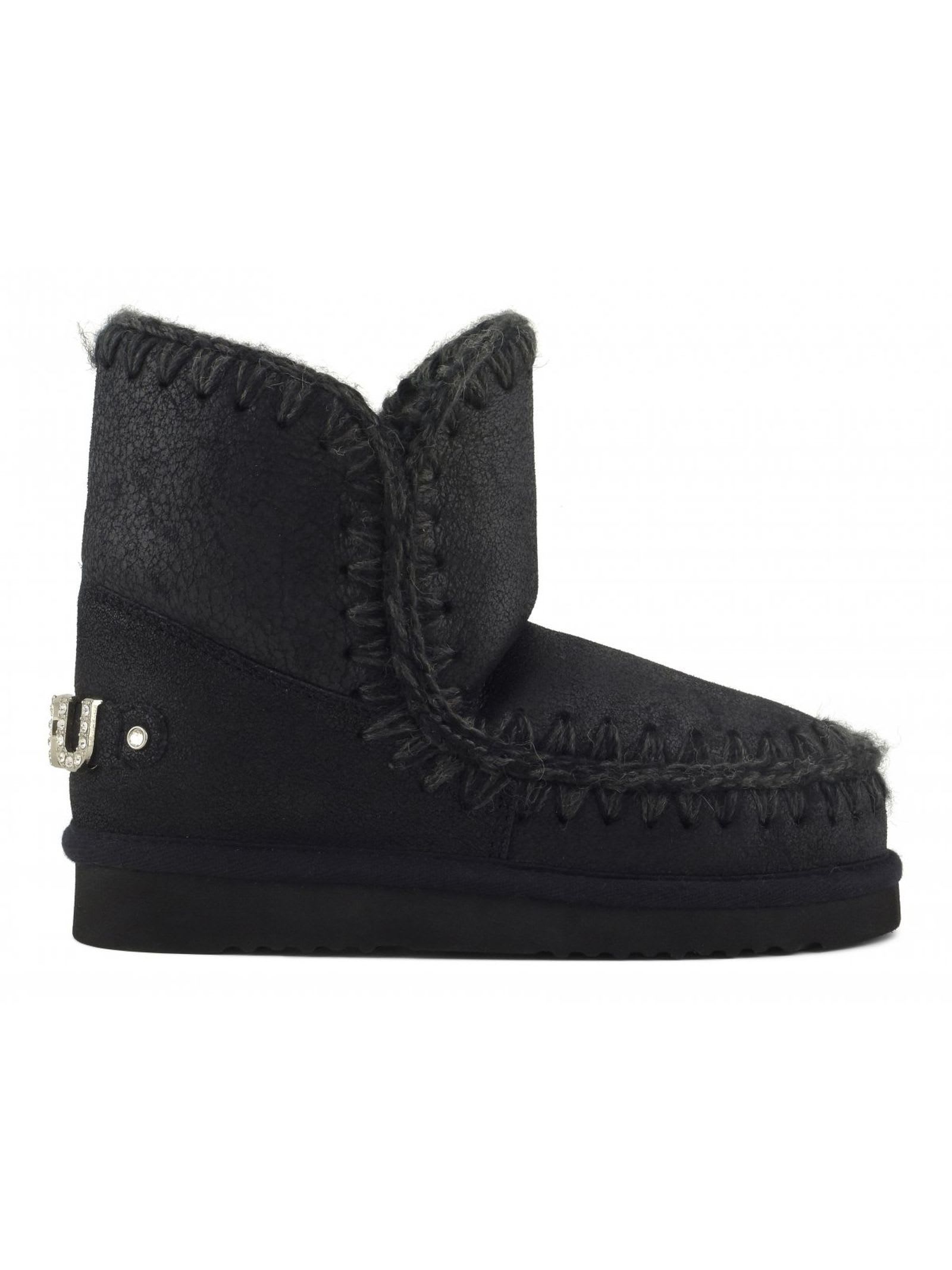 Shop Mou Black Sheepskin Eskimo 18