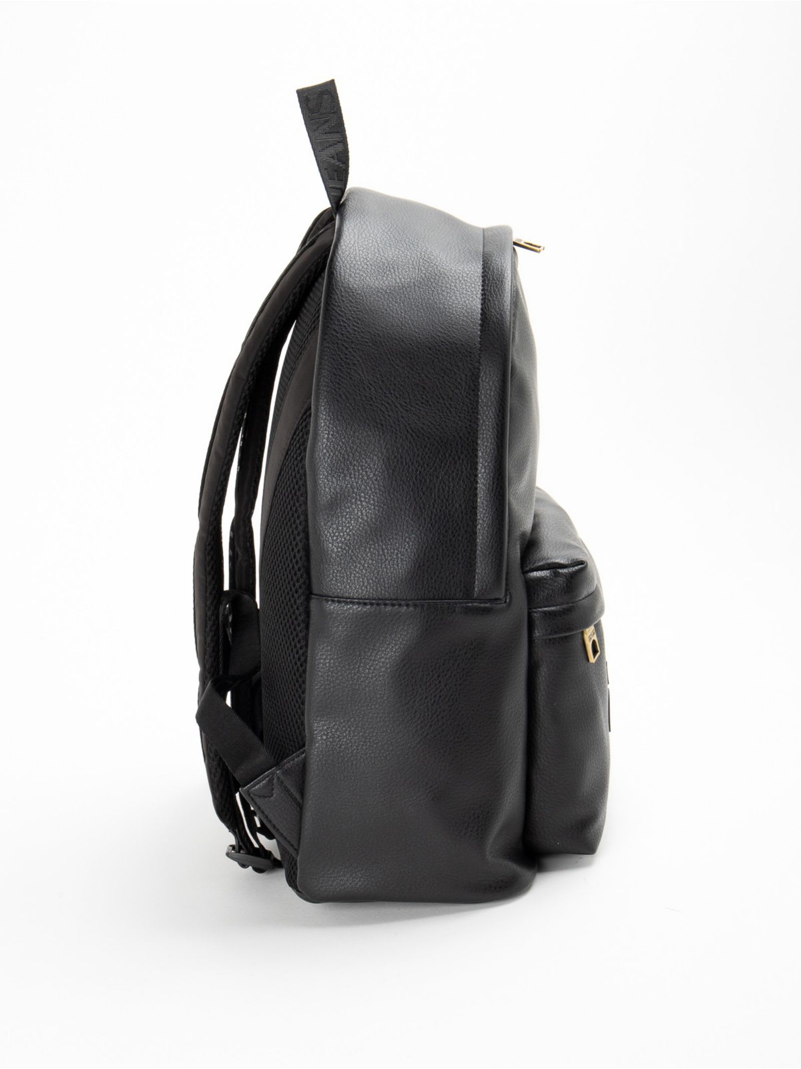 Shop Versace Jeans Couture Backpack In Black