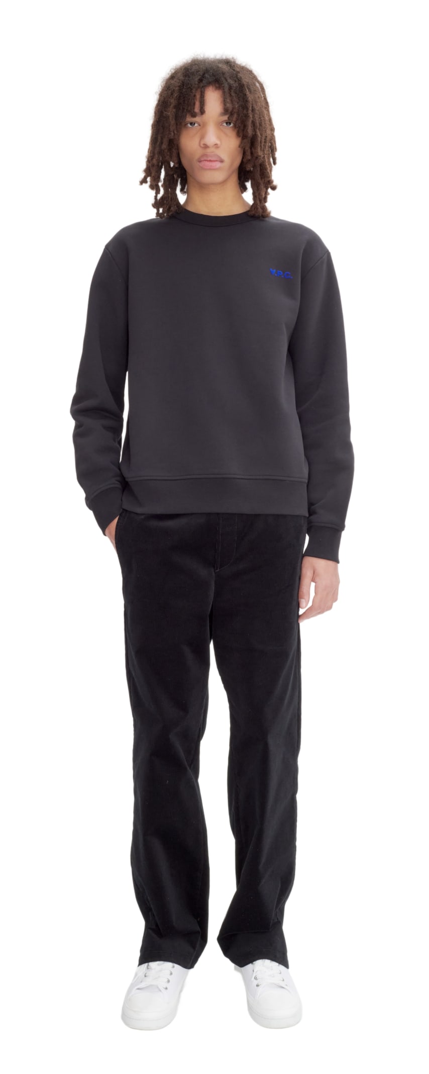 Apc Sweat Boxy Petit Vpc In Black/blue | ModeSens