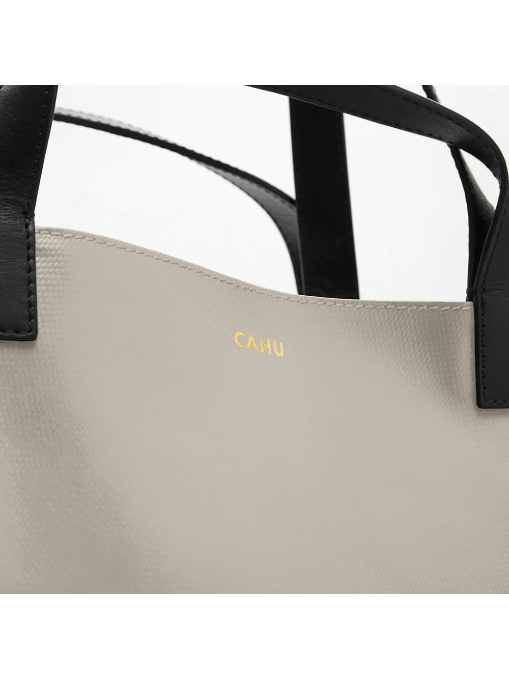 Shop Cahu Medium Permanente Collection Le Pratique Tote Bag In Light Grey Black