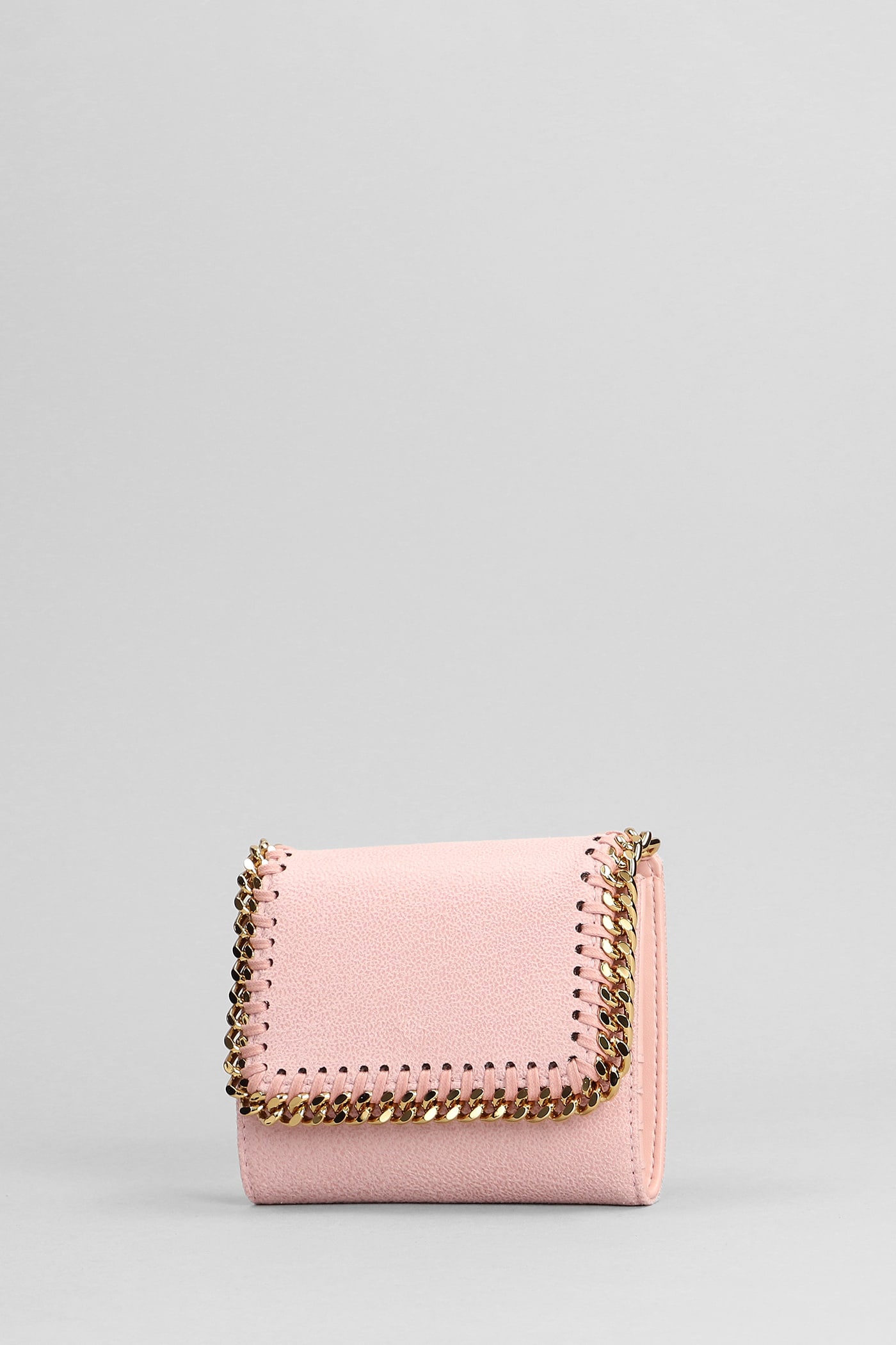 Shop Stella Mccartney Wallet In Rose-pink Polyester