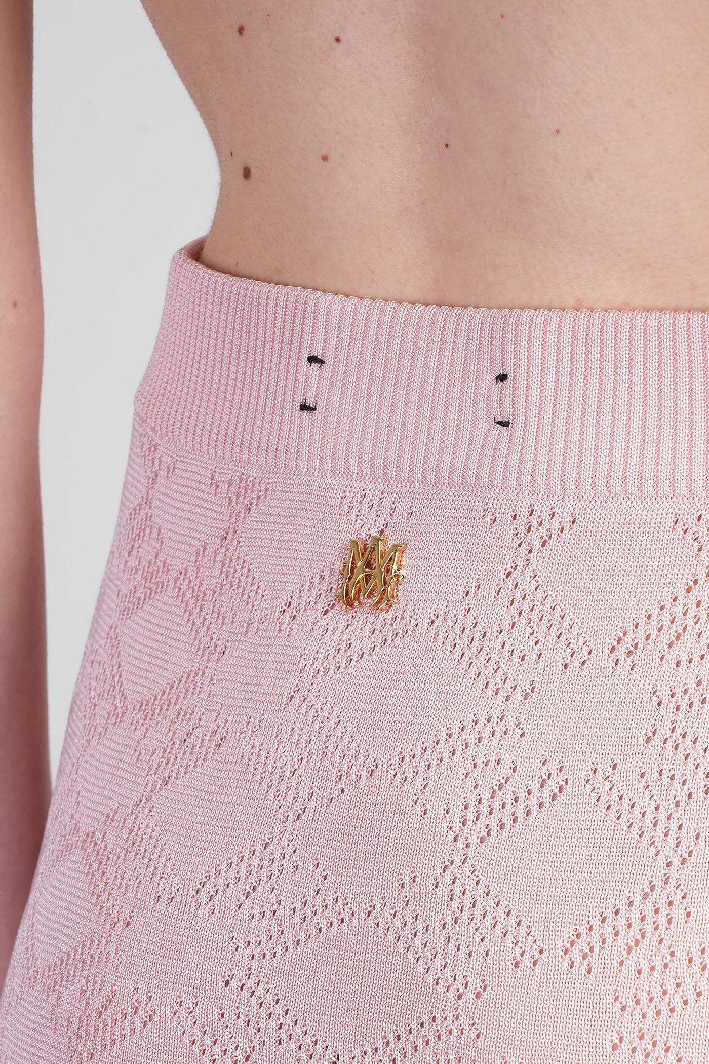 Amiri Skirt In Rose-pink Viscose