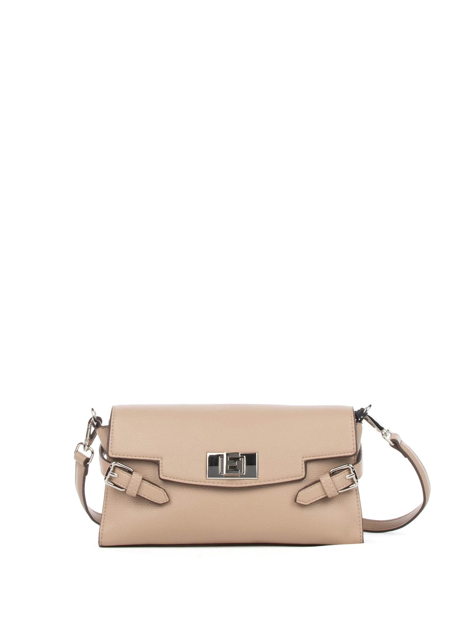 Sand Eco-leather Shoulder Bag