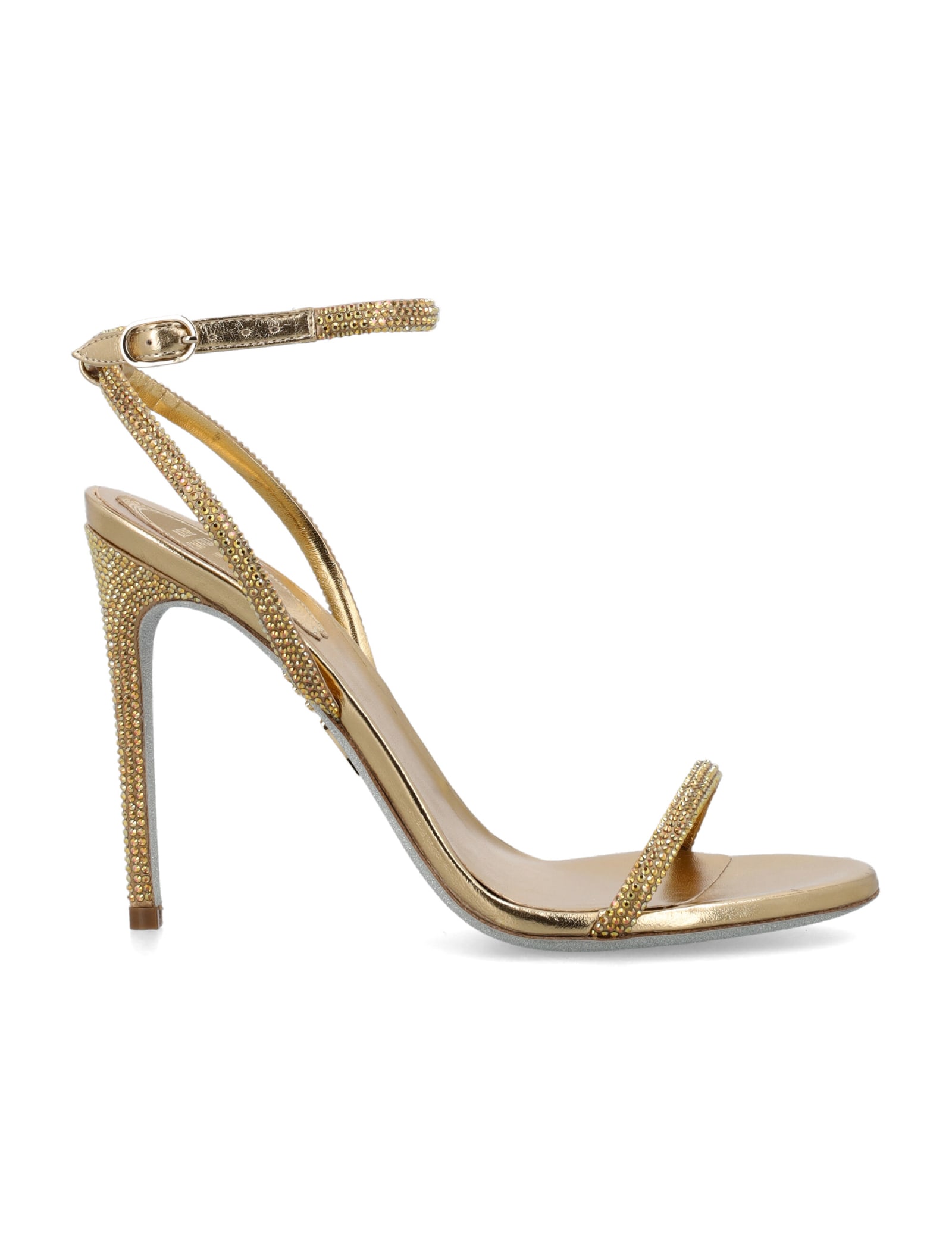 Rene Caovilla Cleo sandals in python print leather - ShopStyle