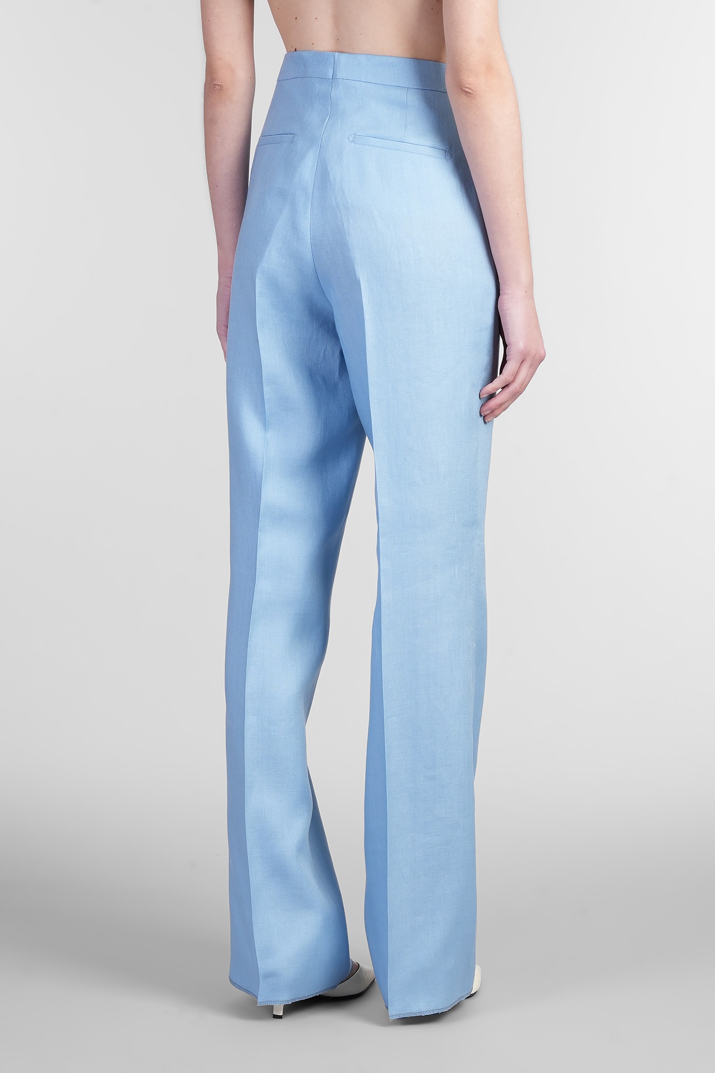 Tagliatore T-parigi In Cyan Linen