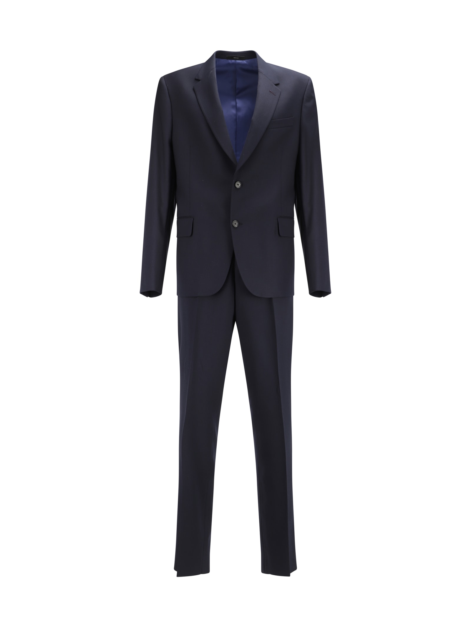 Shop Paul Smith Suit In Dk/na