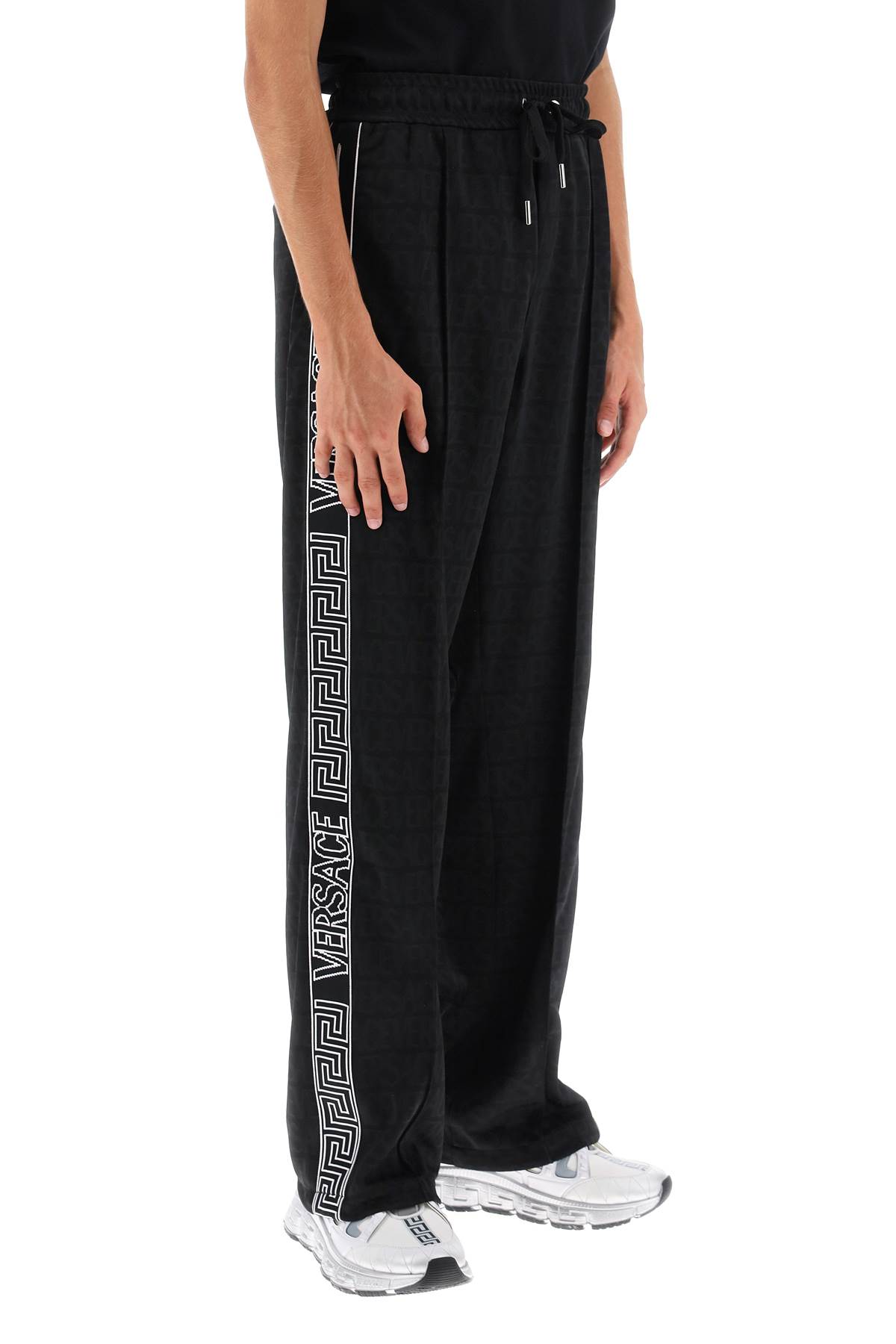 Versace Trouser In Black
