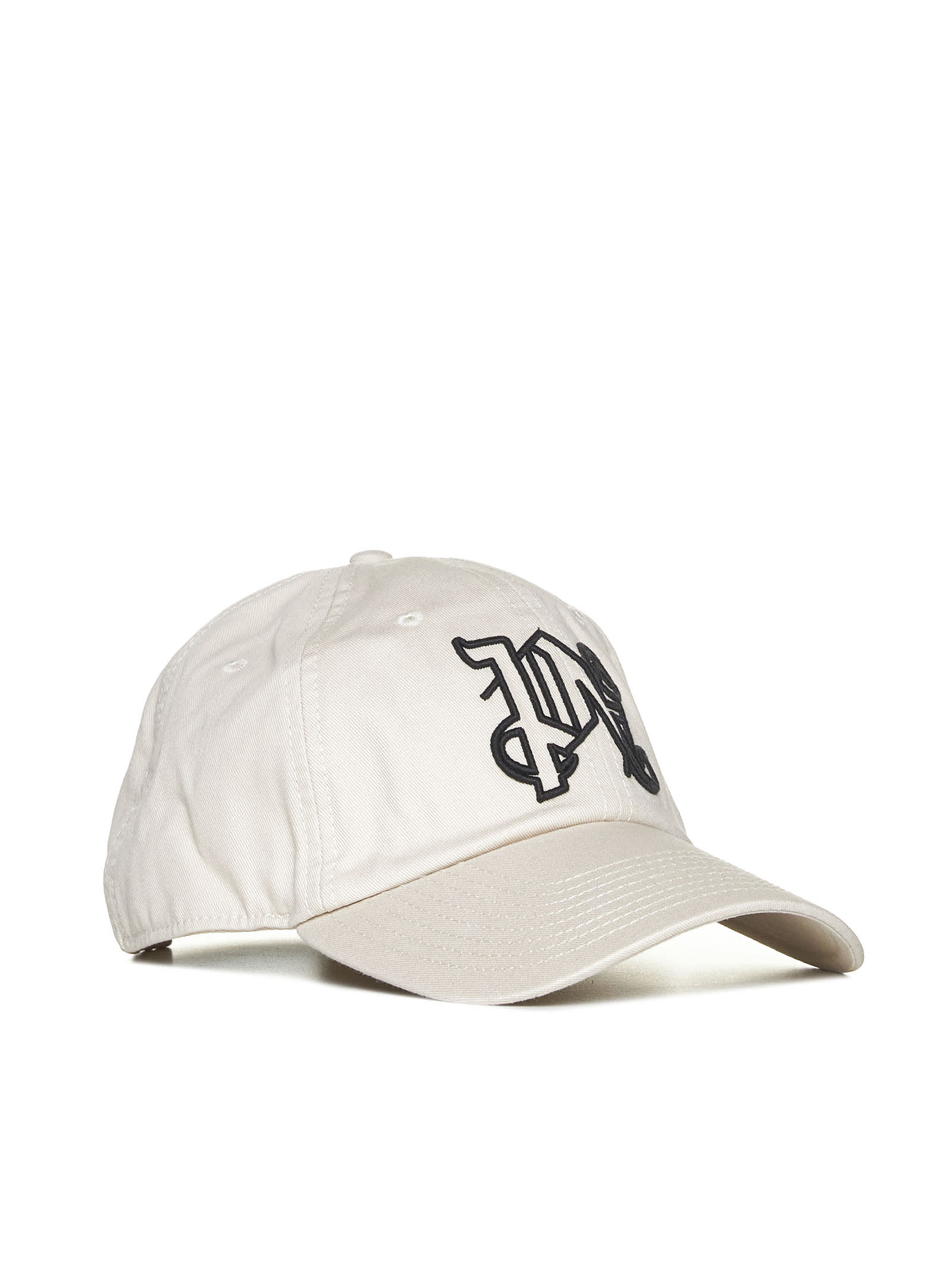 Shop Palm Angels Hat In Beige