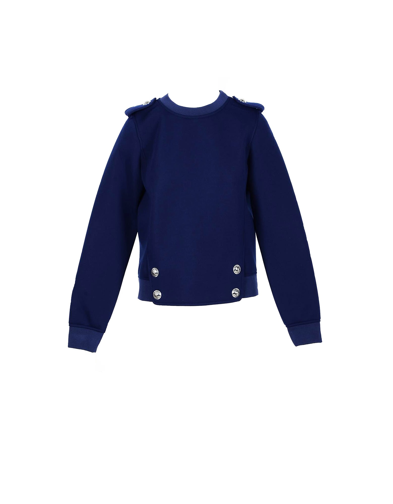 Love Moschino Deep Blue Cotton Womens Sweatshirt