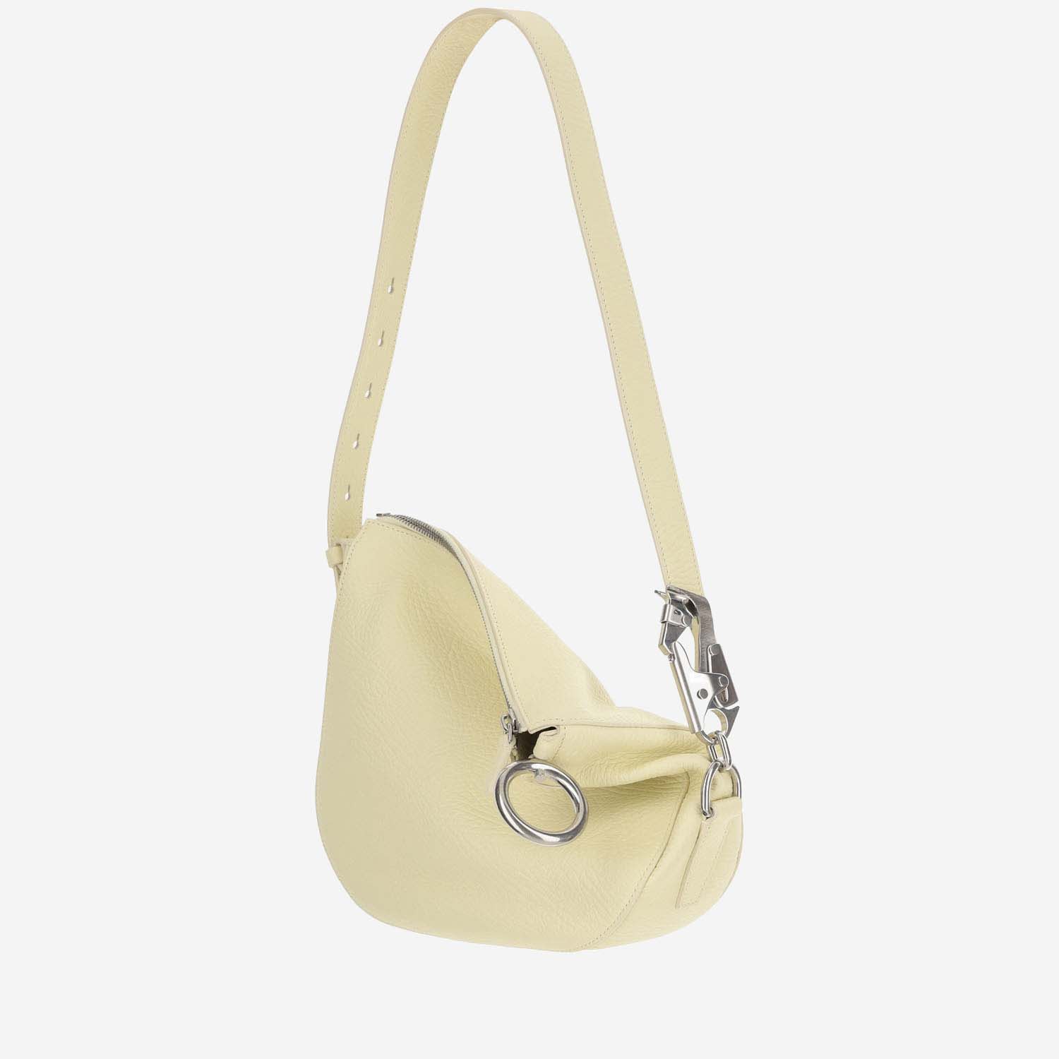 Shop Burberry Small Knight Bag In Yellow