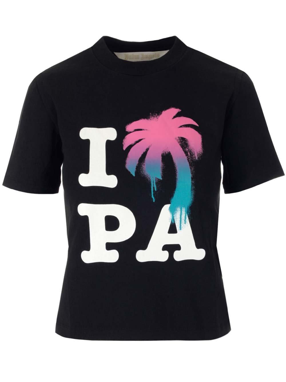 Palm Angels I Love Pa Crewneck T-shirt