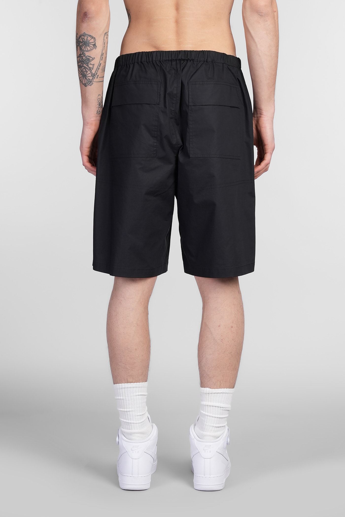 Roberto Collina Cotton Shorts In Black