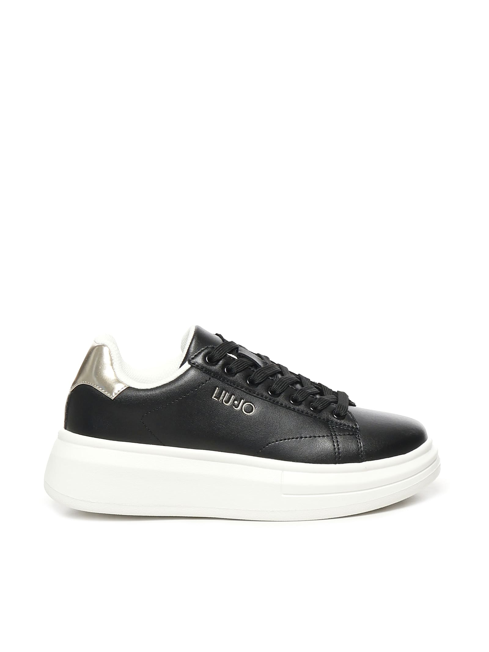 Liu-Jo Leather Platform Sneakers
