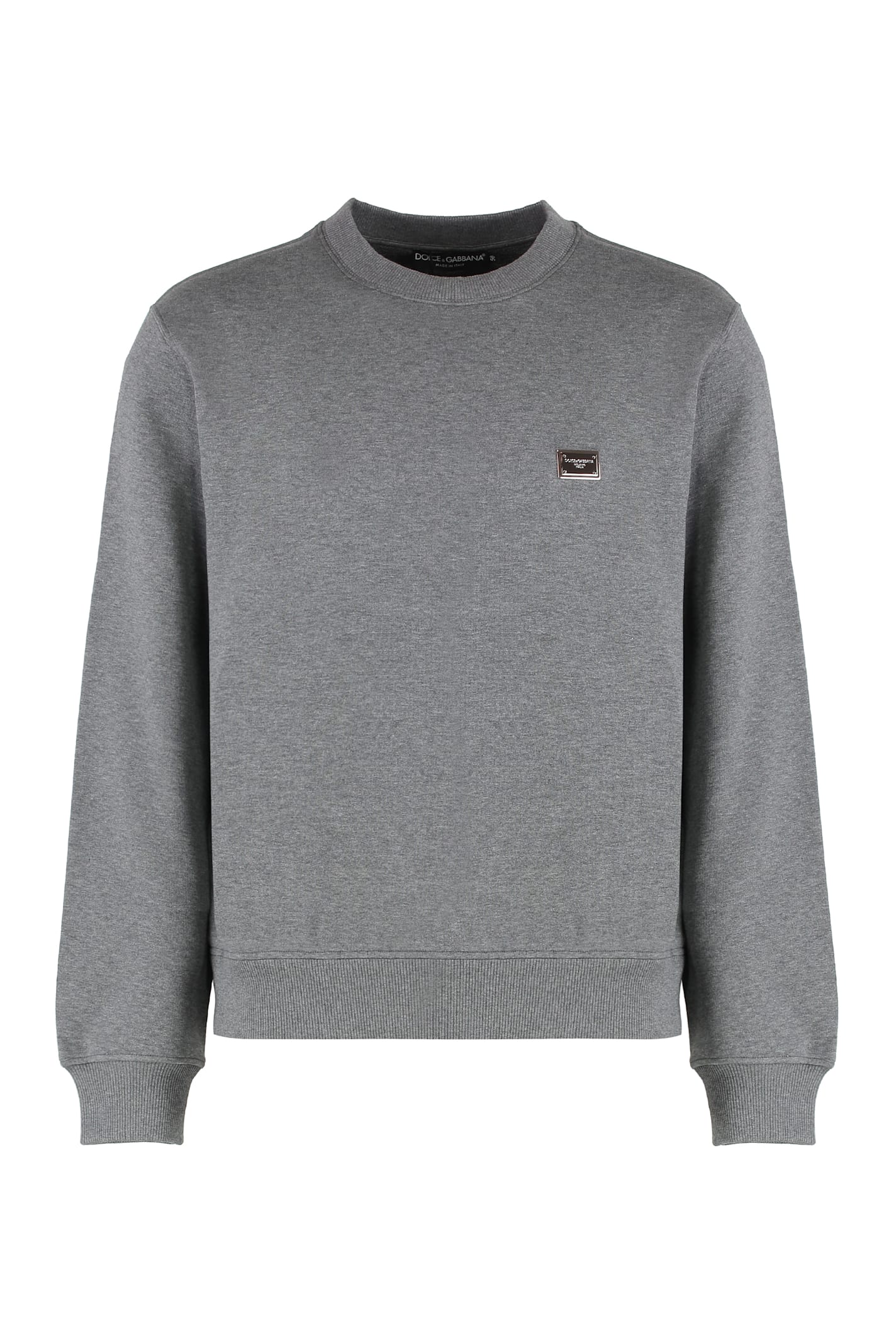 Cotton Crew-neck Sweatshirt