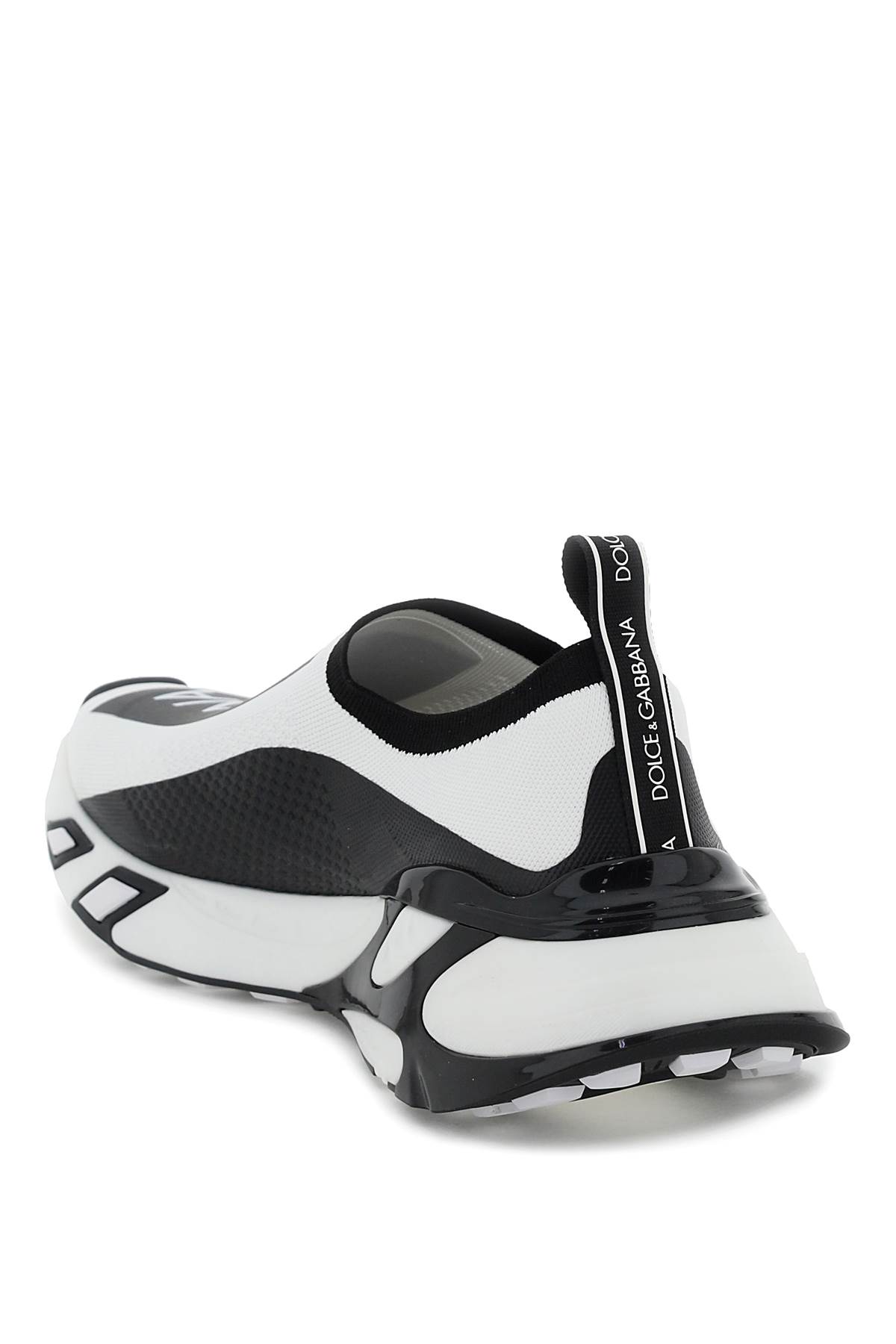 Shop Dolce & Gabbana Sorrento Sneakers In White/black