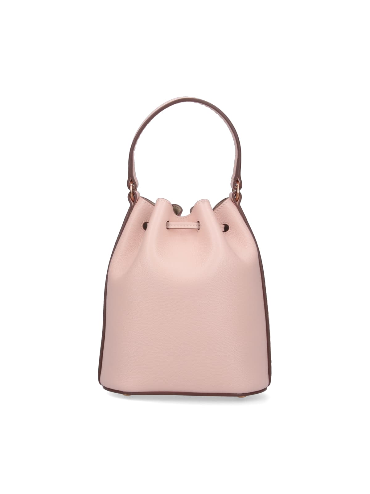 Shop Tod's Micro Bag T Timeless In Pink