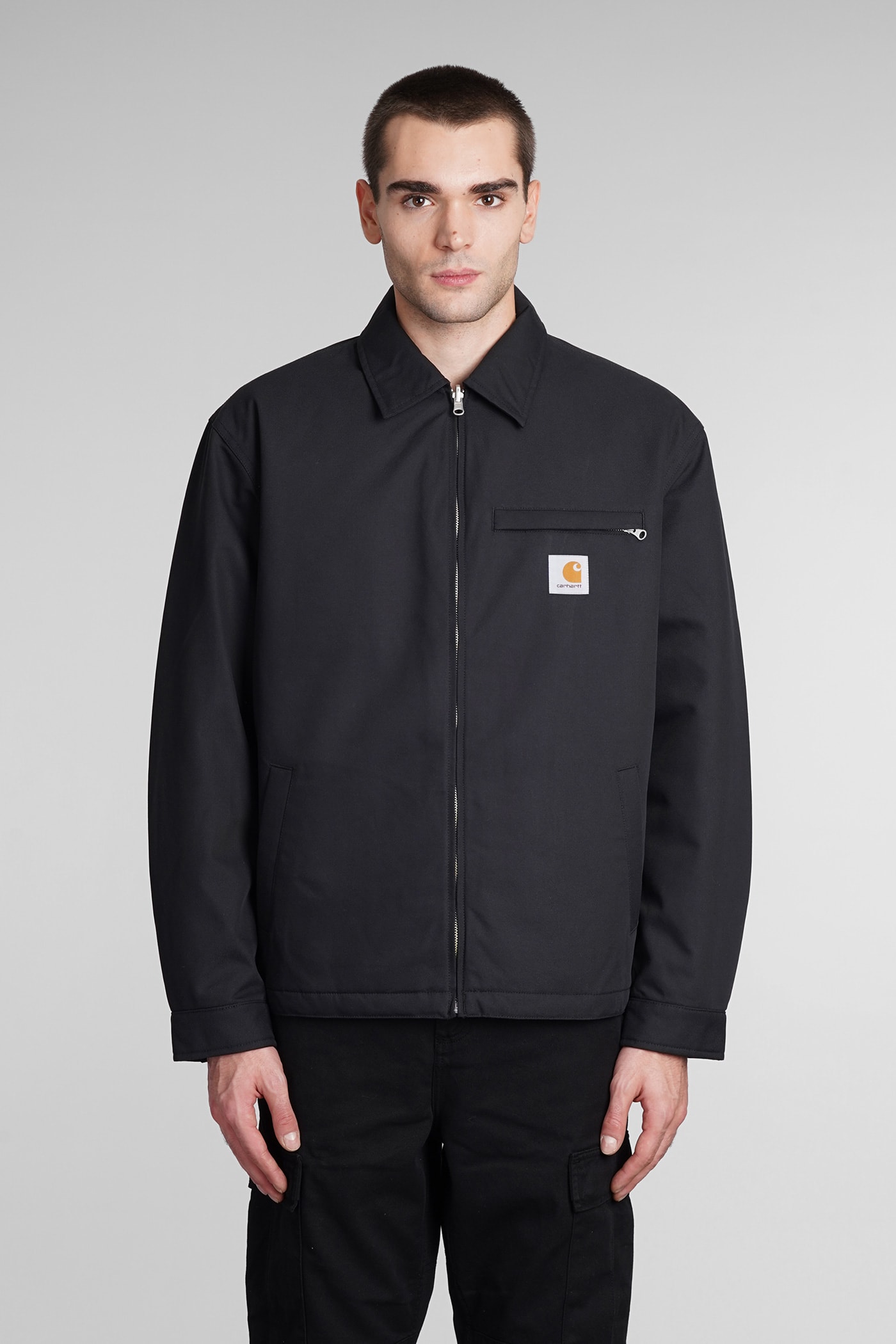 Zip-up Long-sleeved Jacket