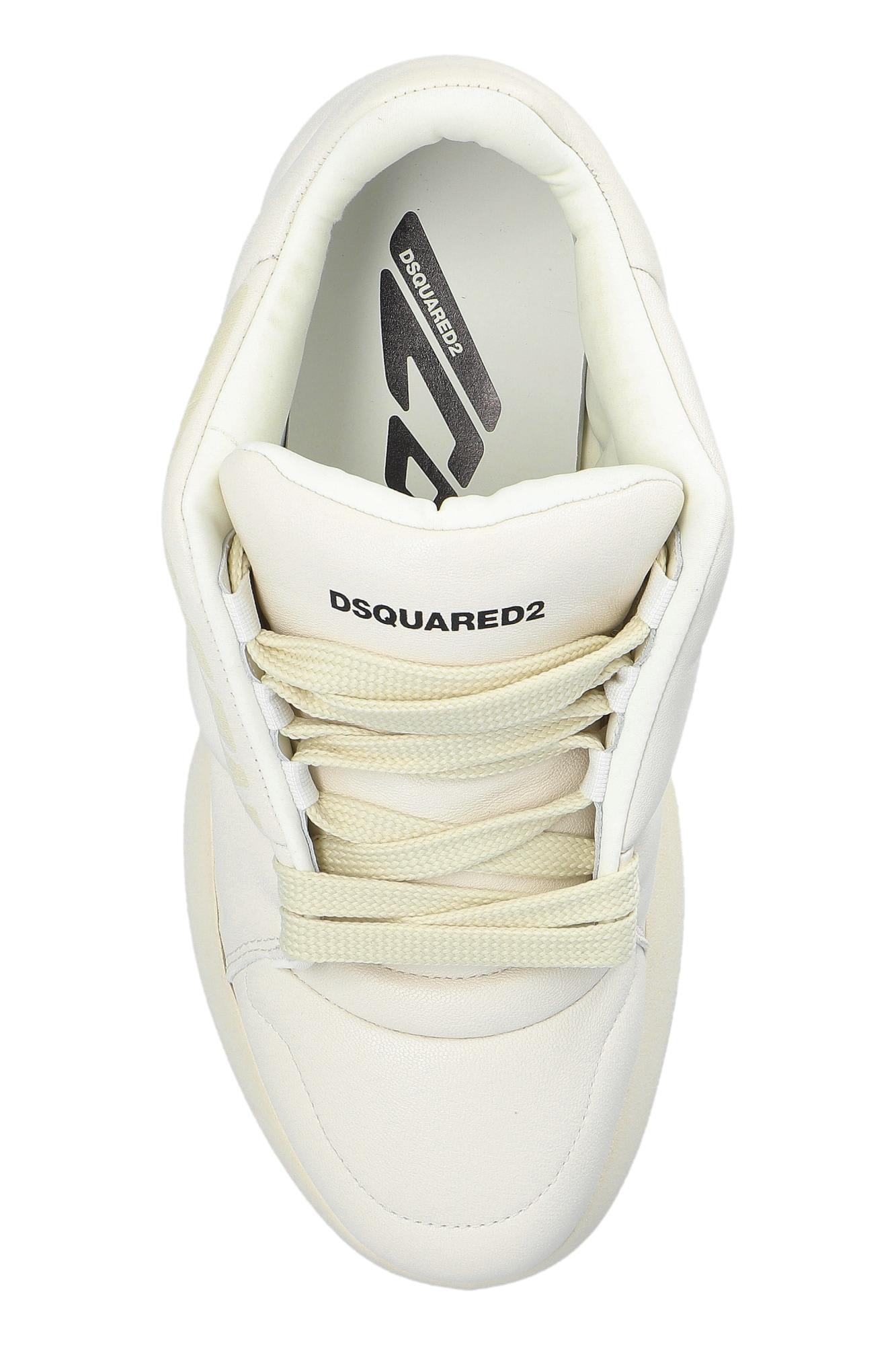 Shop Dsquared2 Sneakers Puffer In White