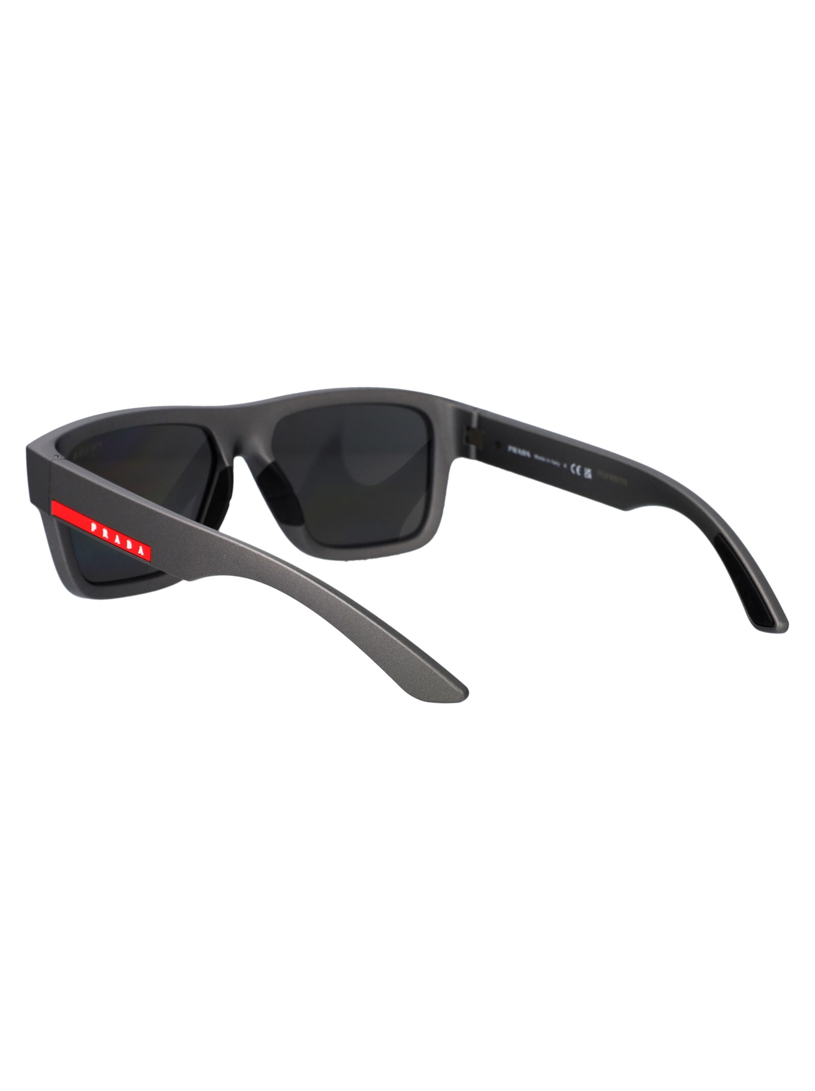 Prada 0ps 04zs Sunglasses In 16x7w1 Grey Metal