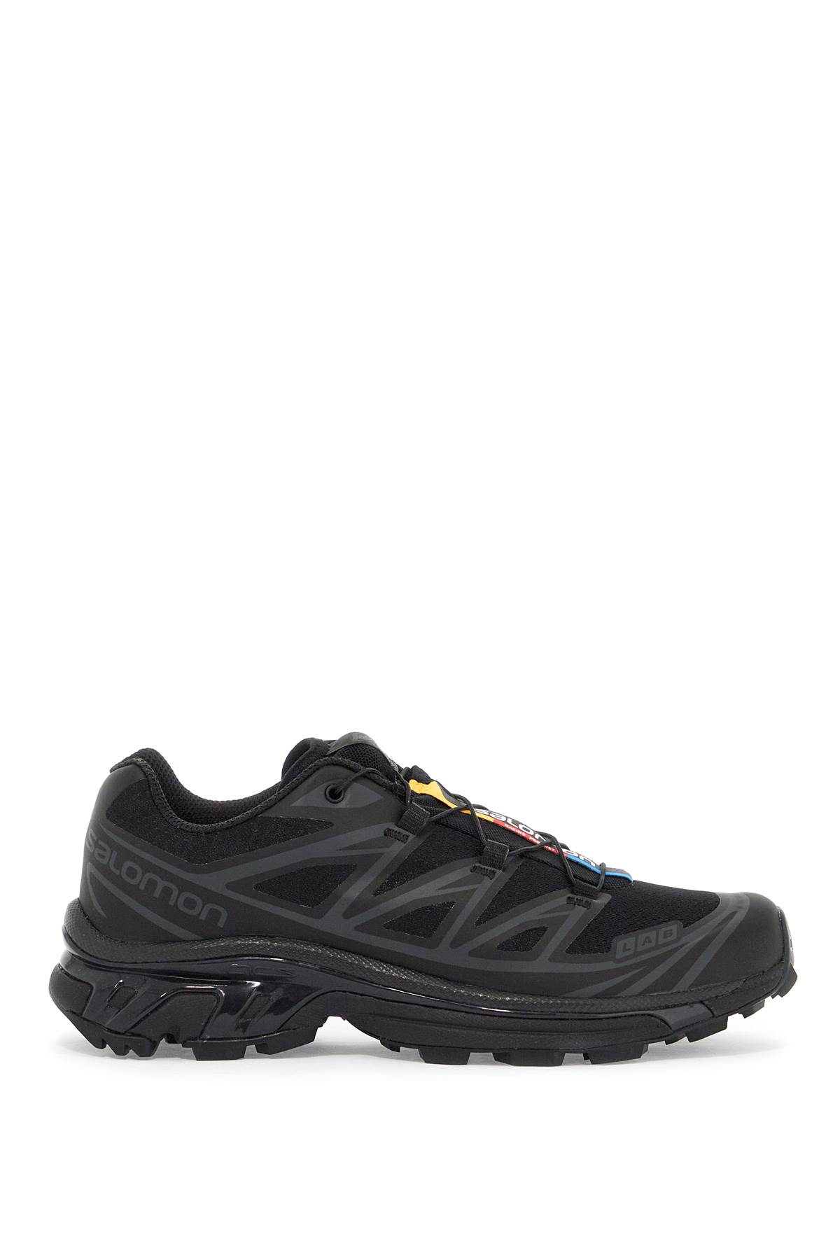 Shop Salomon Xt-6 Sneakers In Black Black Phantom (black)