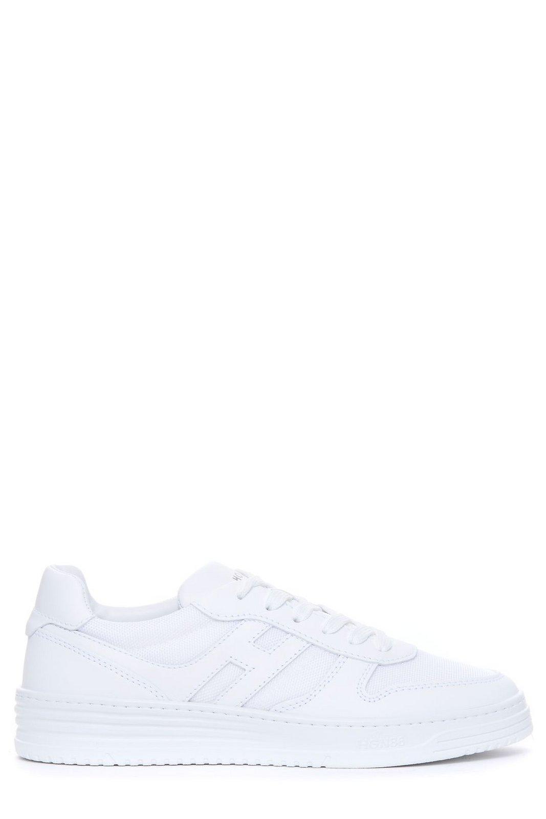 Shop Hogan H630 Low-top Sneakers  In White