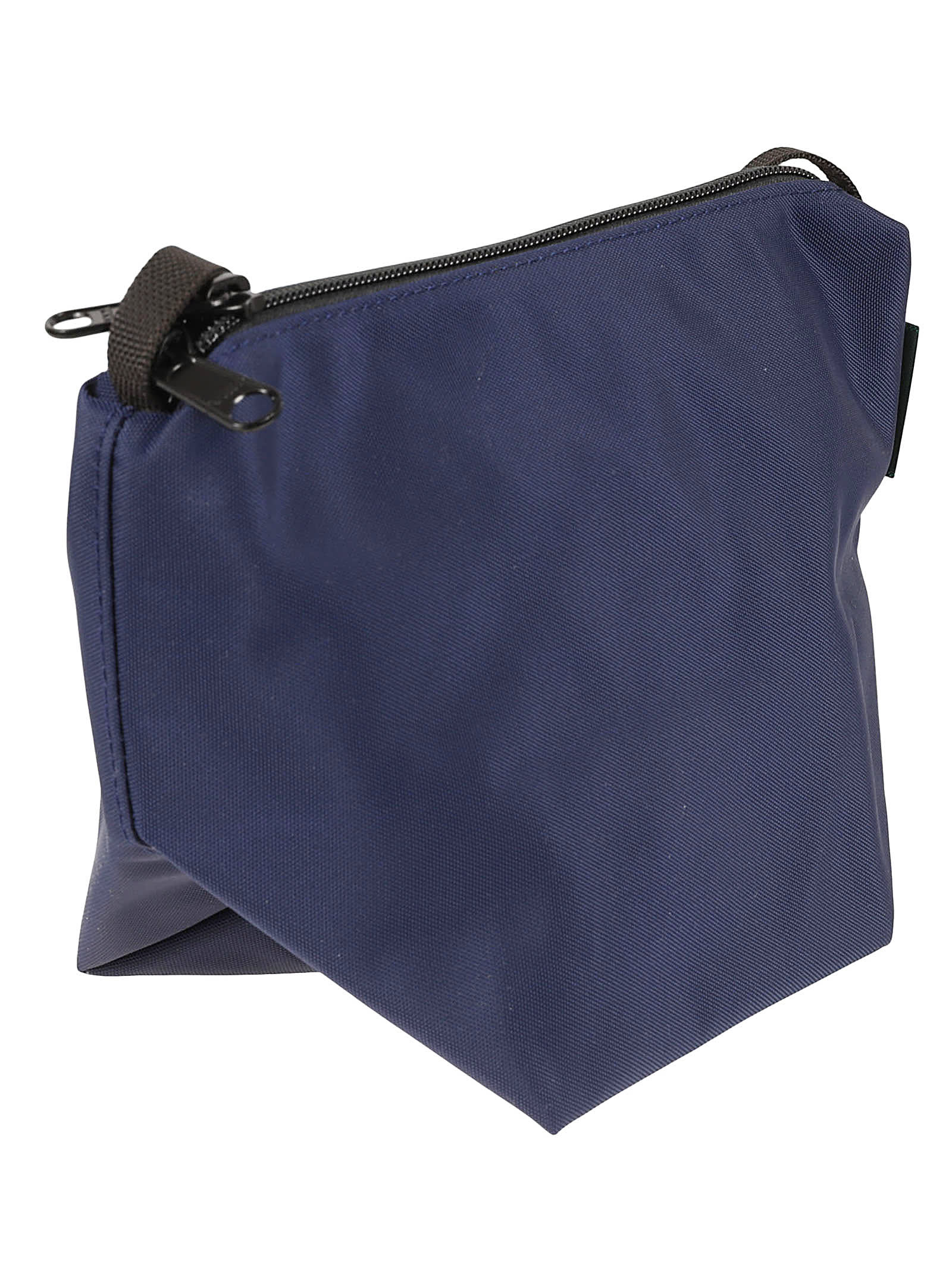 Herve Chapelier Min Zip Shoulder Bag In Blue