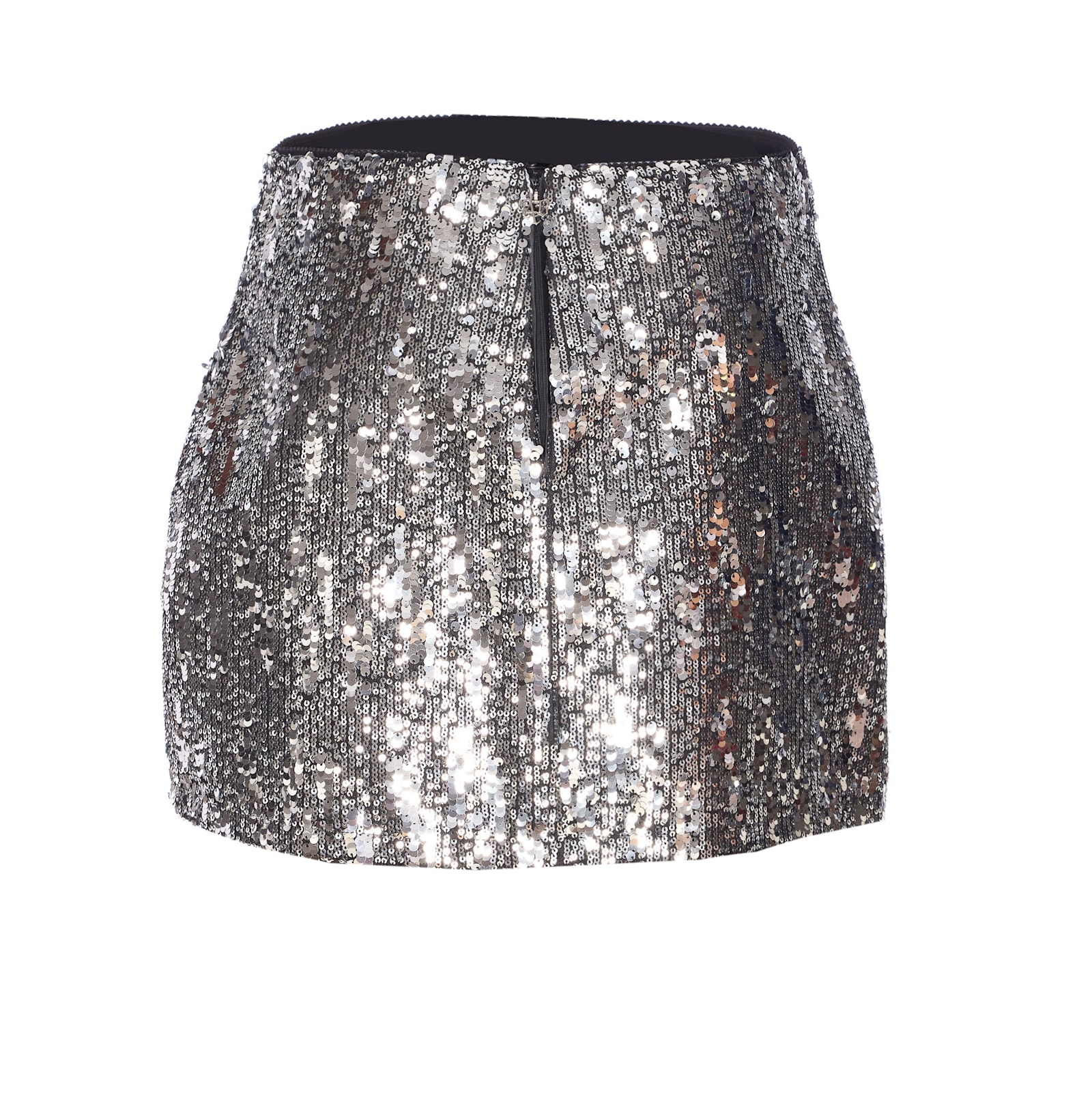 Aniye By Sequin-embellishment Mini Skirt In Metallic