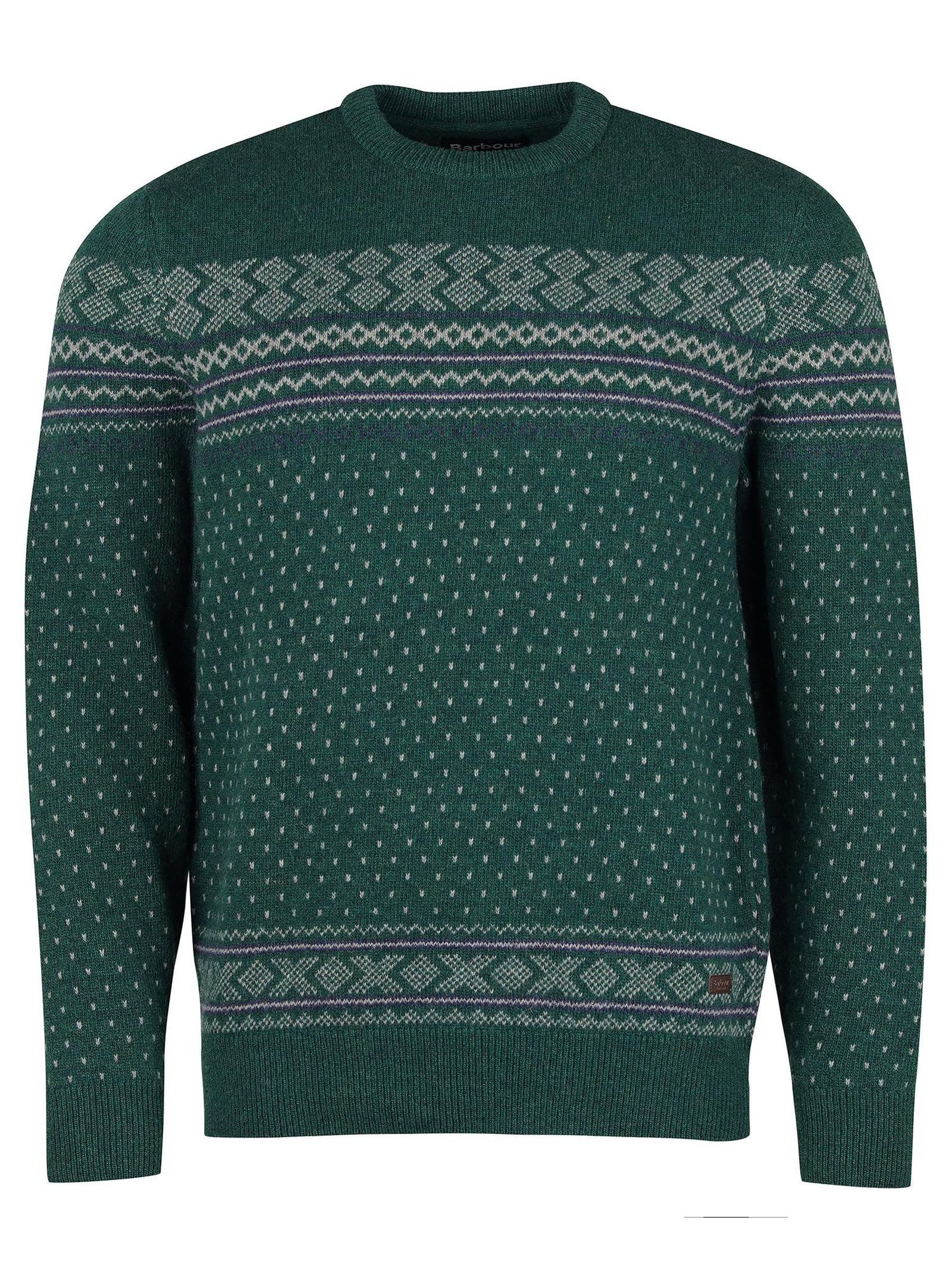 Barbour Green Wool Sweater